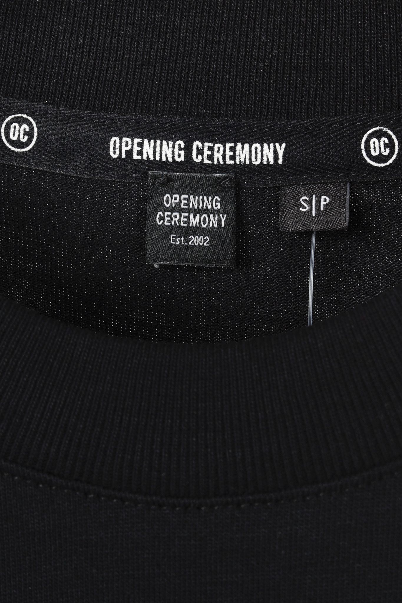 Opening Ceremony Opening Ceremony Black Logo-Graphic Cropped Tank Size S / US 4 / IT 40 - 4 Thumbnail