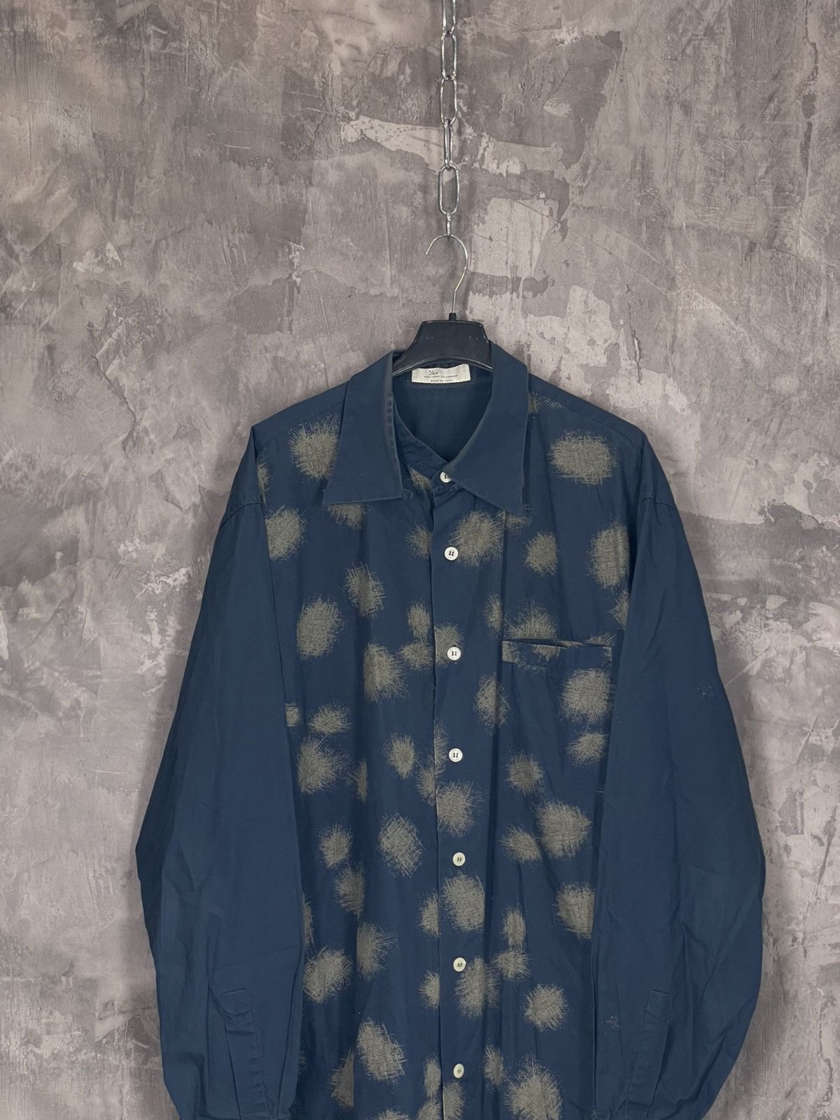 Vintage Y2K Avant Garde Archival Clothing Shin Japanese Shirt Size US L / EU 52-54 / 3 - 2 Thumbnail