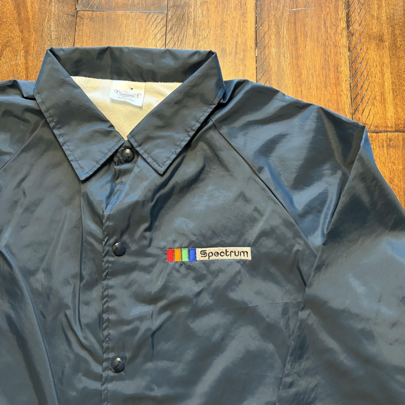 Auburn Sportswear Vtg Auburn Sportswear Jacket Large Philadelphia Spectrum Size US L / EU 52-54 / 3 - 3 Thumbnail