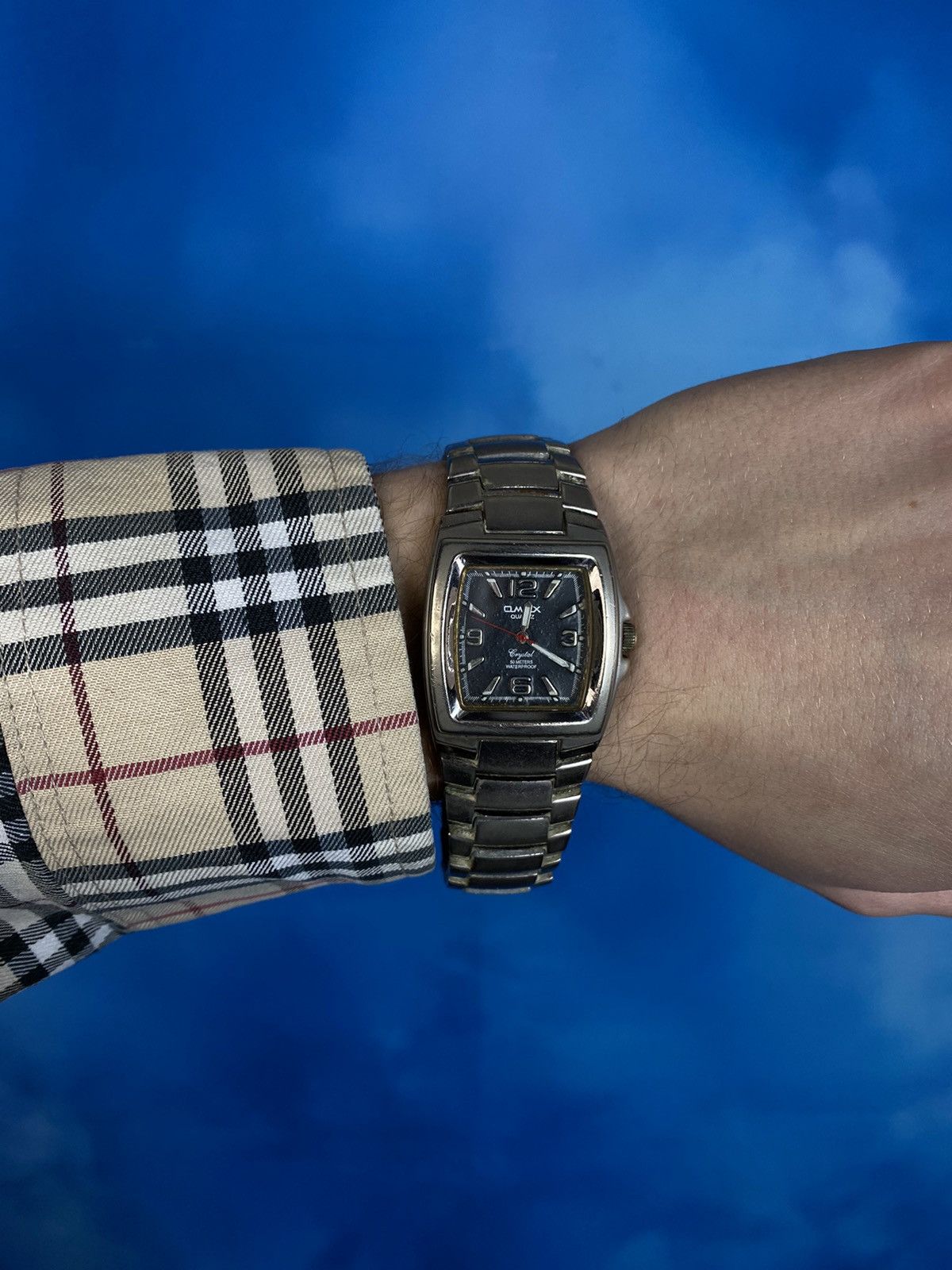 Japanese Brand × Jewelry Omax vintage futuristic quartz men’s watches Size ONE SIZE - 2 Thumbnail