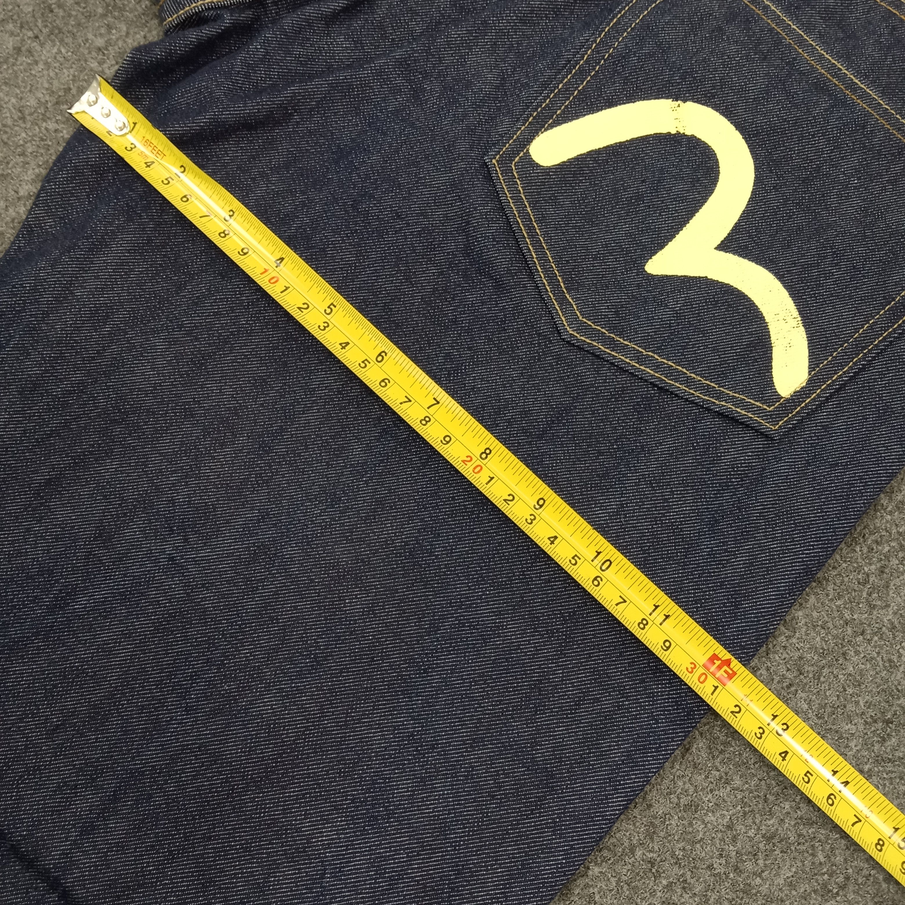 Evisu Evisu Selvedge Japanese Daicock Custom Denim Jeans C265N24 Size US 32 / EU 48 - 13 Thumbnail
