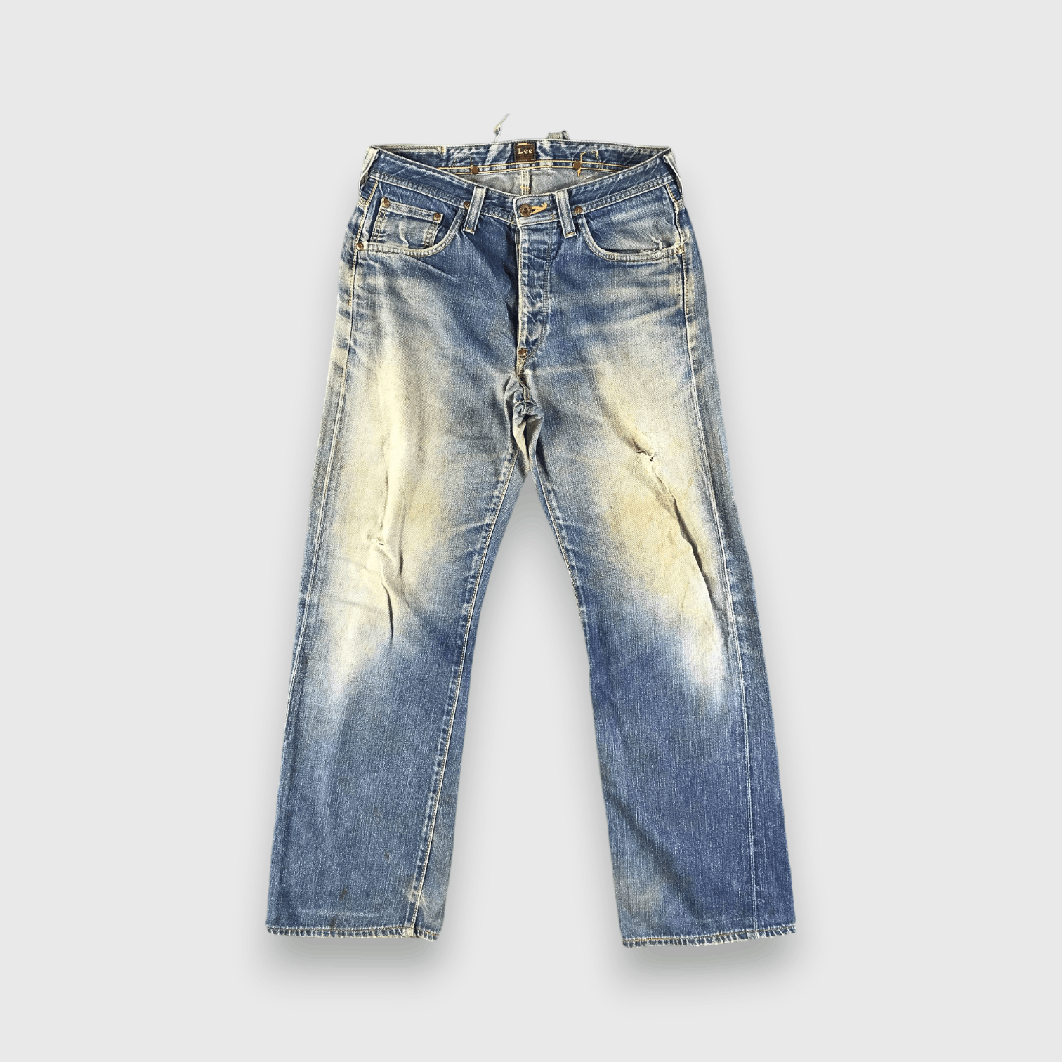 Lee Vintage Blue Wash Lee Jeans-J2961 Size US 32 / EU 48 - 1 Thumbnail