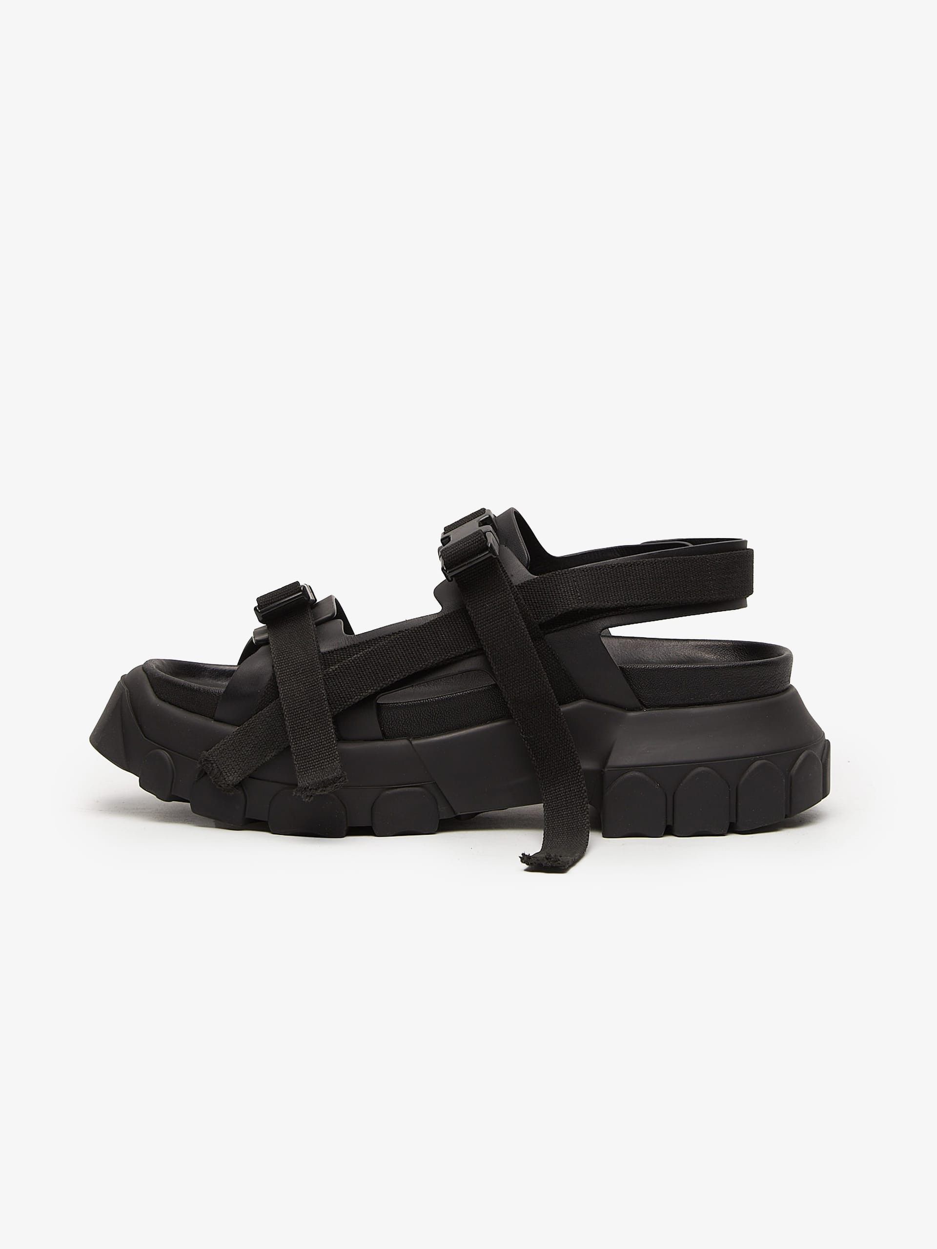 Black Bozo Tractor Sandals