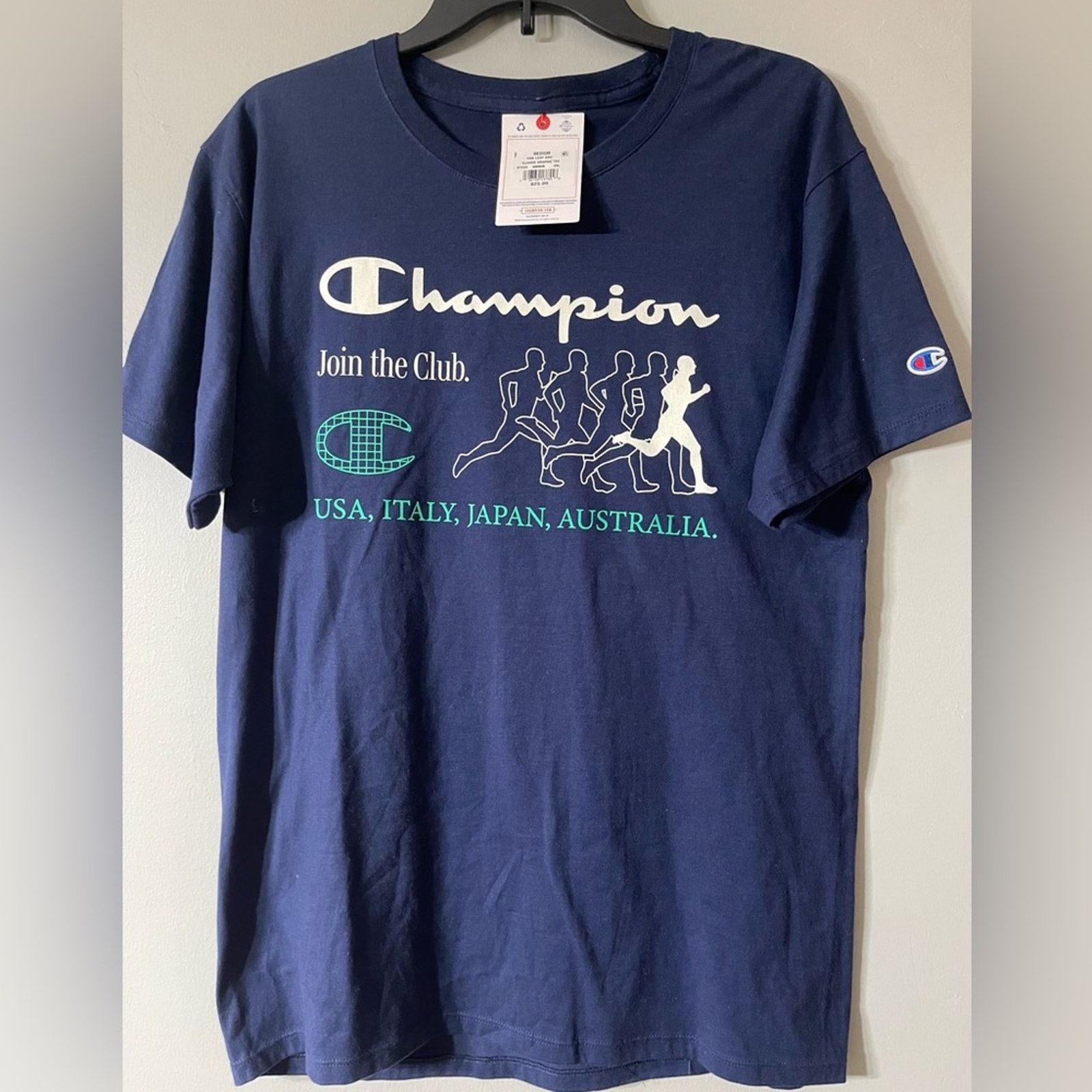 Champion RARE Champion Men's T-Shirt, Size Medium, NWT - Christmas Size US M / EU 48-50 / 2 - 2 Thumbnail
