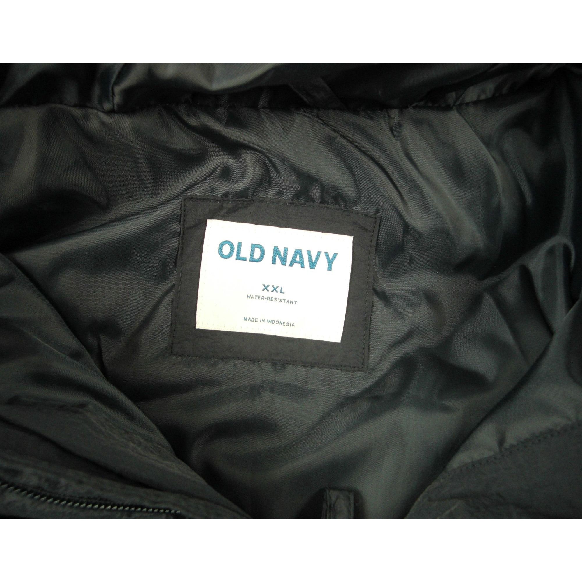 Old Navy Old Navy Frost-Free Men's Water-Resistant Hooded Puffer Jack Size US XXL / EU 58 / 5 - 7 Thumbnail