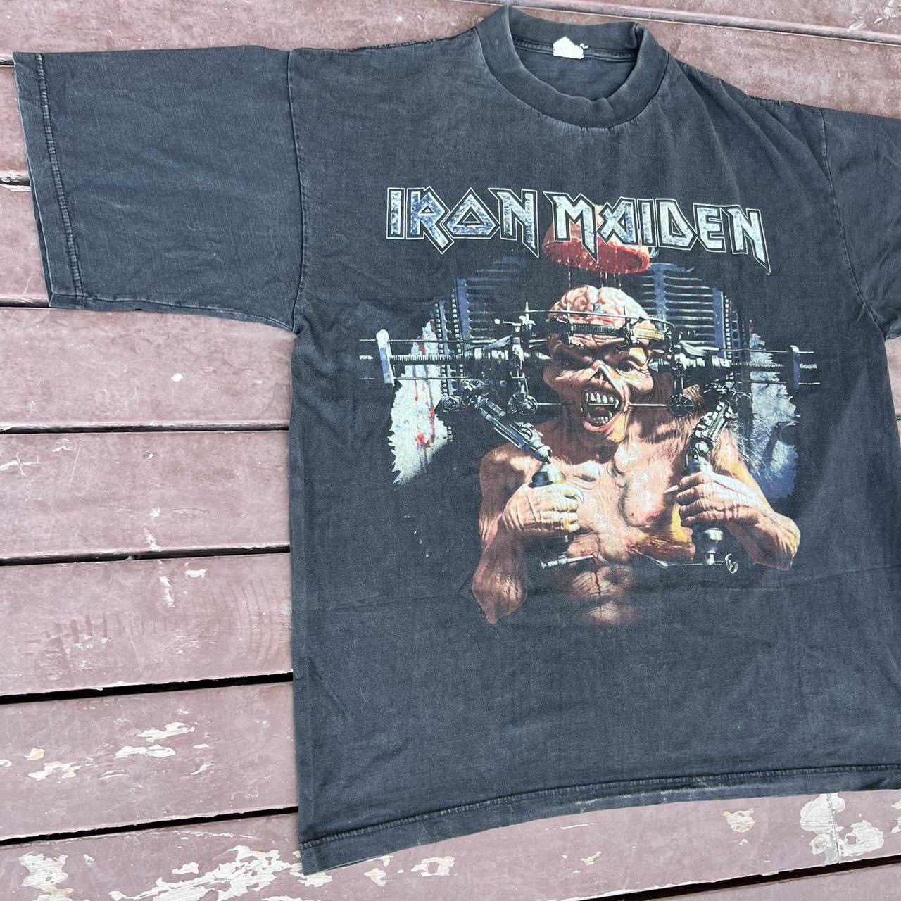 Iron Maiden Vintage 1995 Iron Maiden Size US XL / EU 56 / 4 - 3 Thumbnail