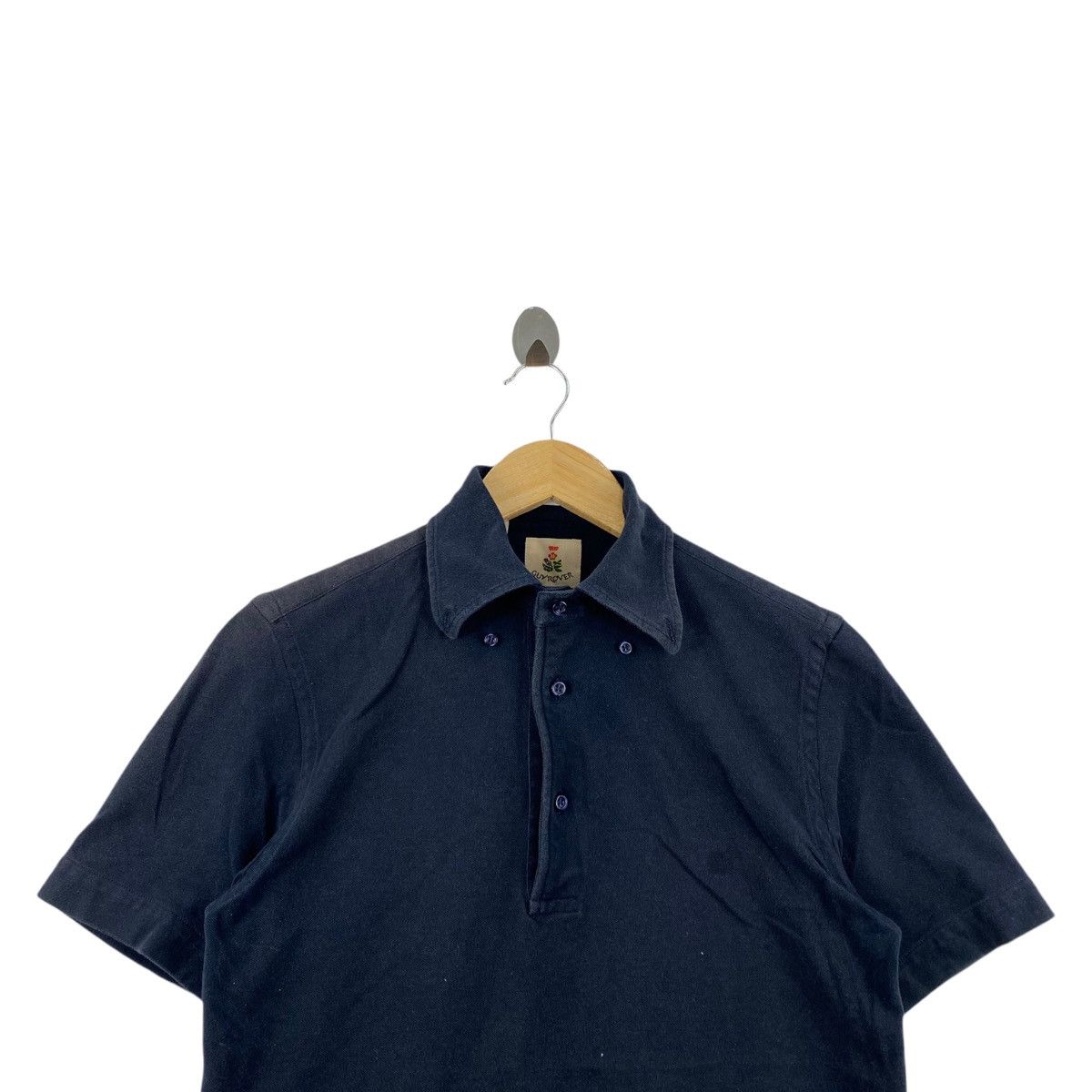Vintage Vintage GUY ROVER Italian Brand Collar Button Up Navy Shirt Size US M / EU 48-50 / 2 - 2 Thumbnail