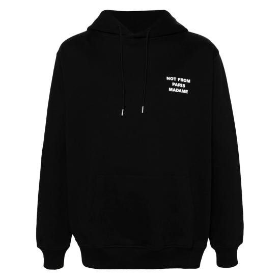 Drole De Monsieur DROLE DE MONSIEUR Men Sweatshirts PERM HO162 CO127 BLACK Size US M / EU 48-50 / 2 - 1 Thumbnail