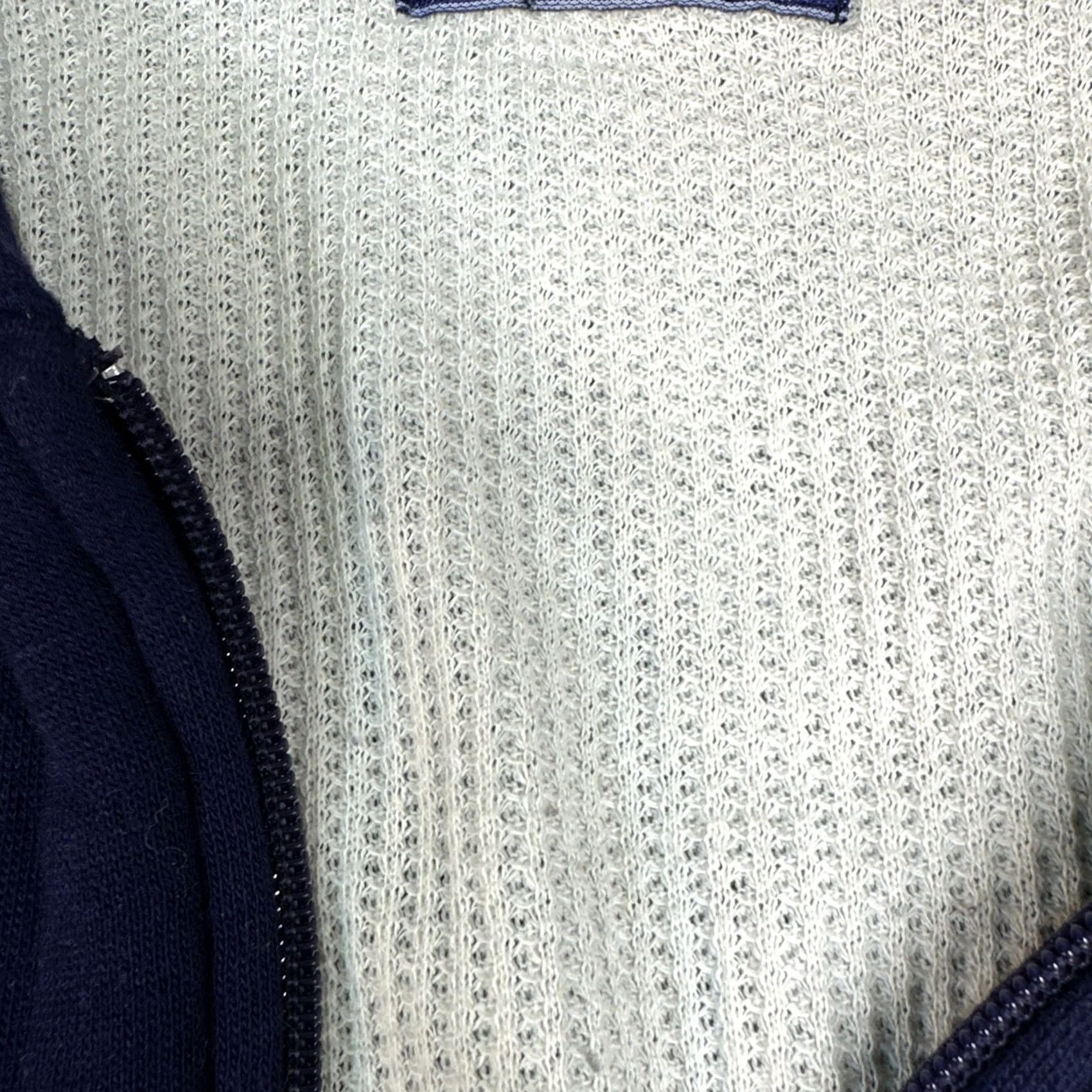 McGregor VINTAGE 80S Mcgregor Hoodie Full Zip L Navy Thermal Lined Men L Size US L / EU 52-54 / 3 - 5 Thumbnail