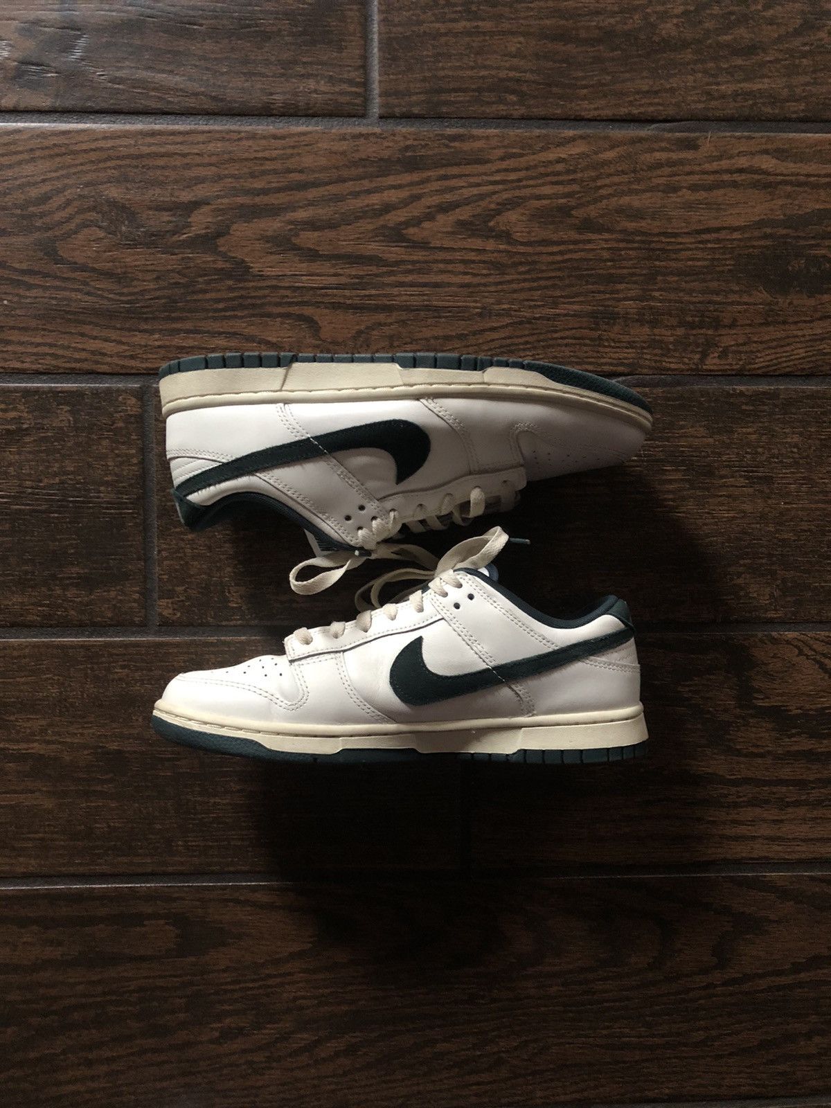 Japanese Brand × Nike Nike dunks cream green size 8.5 Size US 8.5 / EU 41-42 - 2 Thumbnail