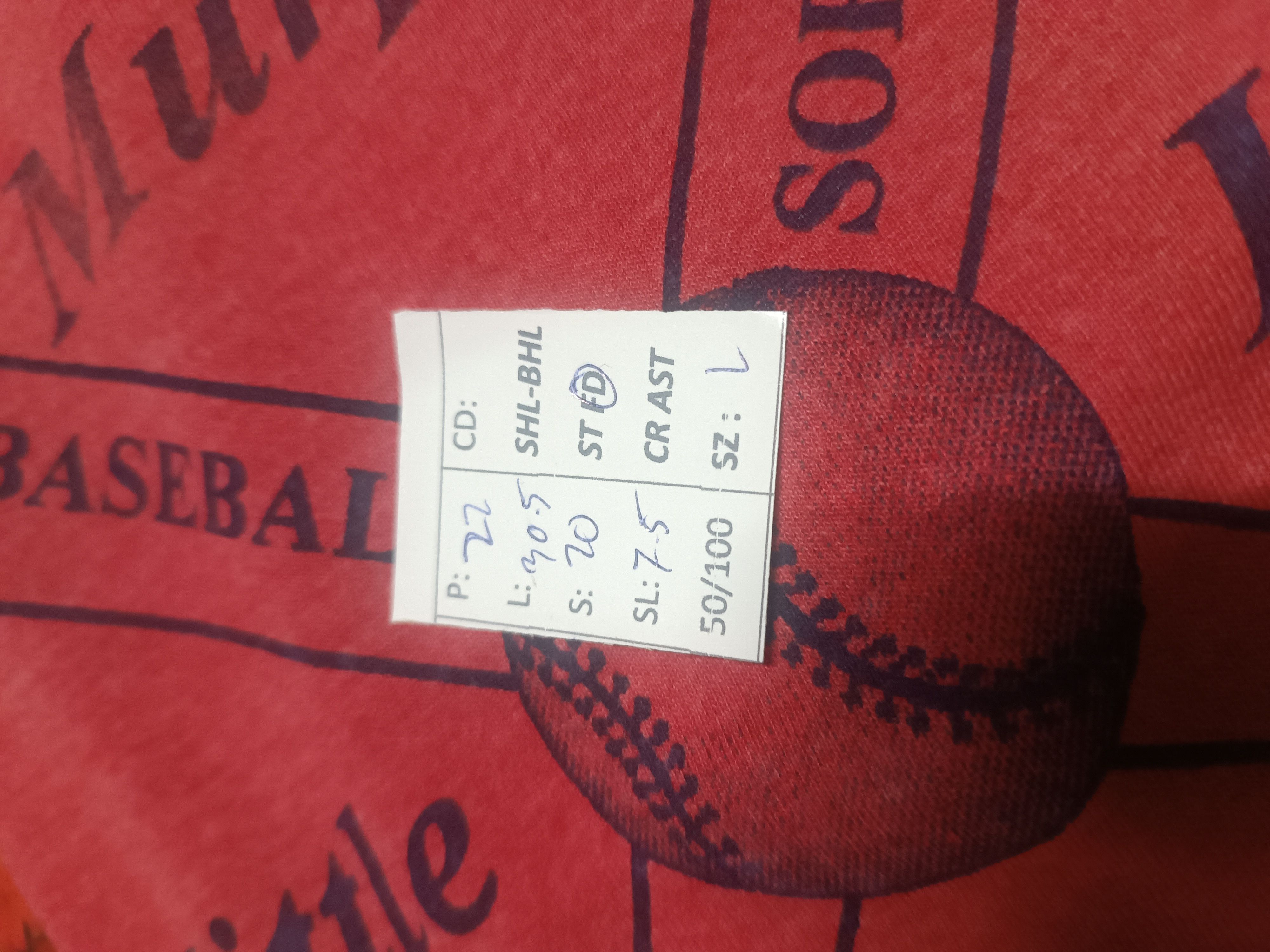 MLB VINTAGE 80'S MURPHY LITTLE LEAGUE CANYON TEE MLB BASEBALL Size US L / EU 52-54 / 3 - 20 Thumbnail