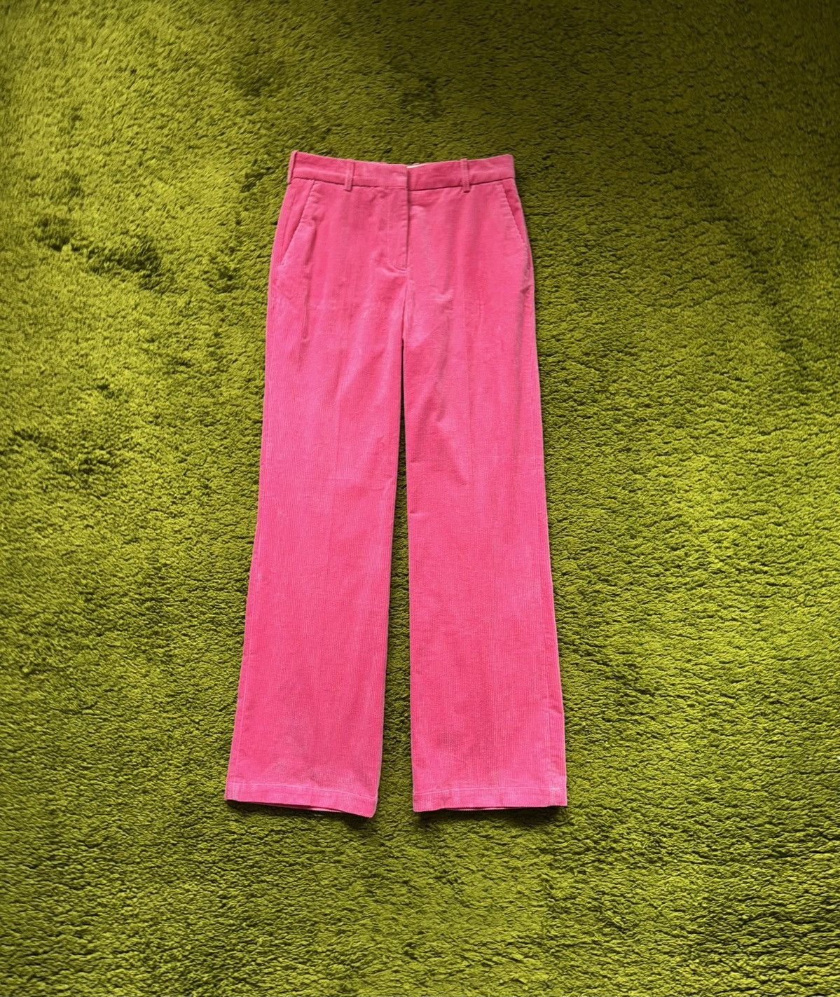 The Kooples The Kooples wide leg corduroy pink palazzo pants Size 26" / US 2 / IT 38 - 1 Thumbnail
