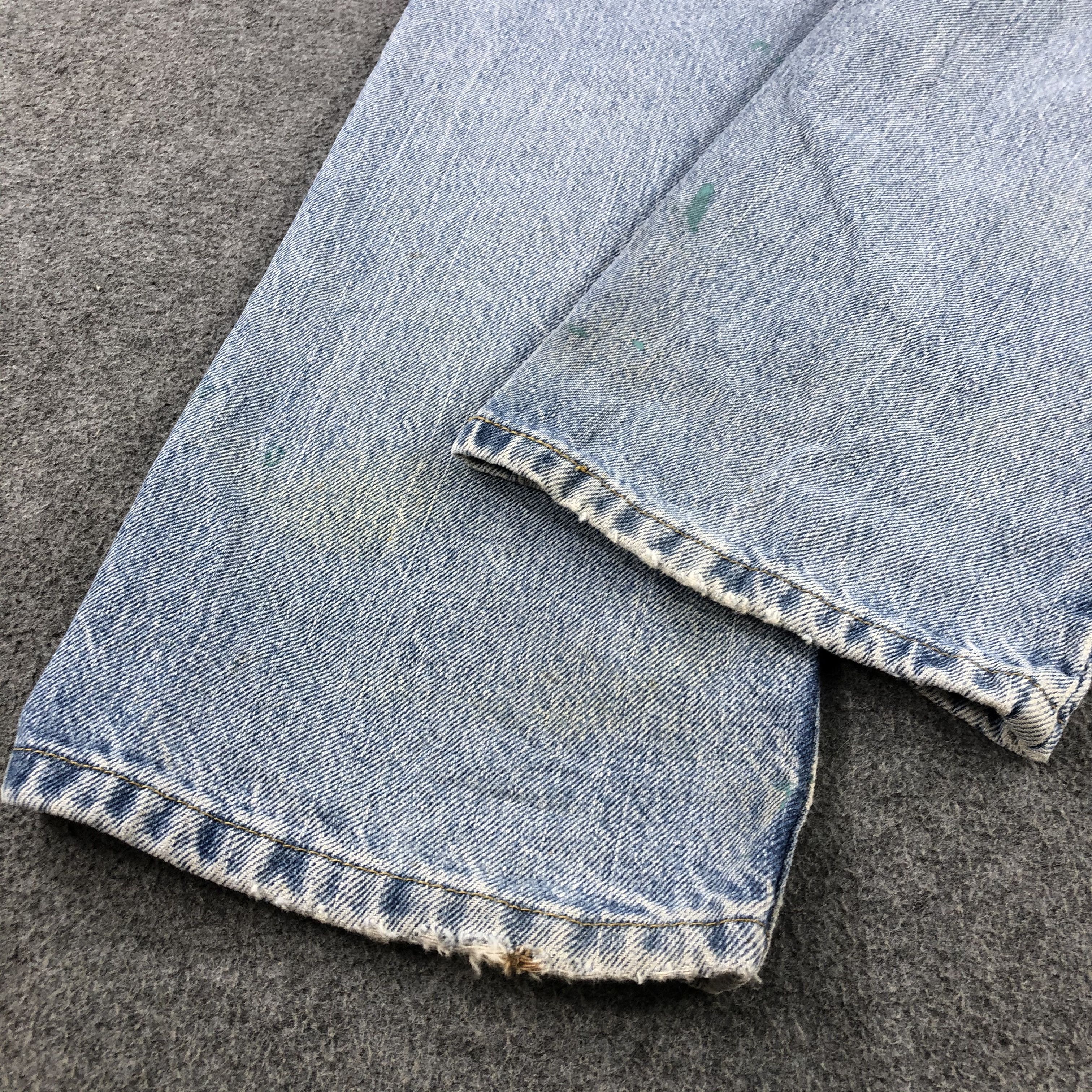 Lee Vintage Blue Wash Lee Jeans-J2274 Size US 32 / EU 48 - 7 Thumbnail