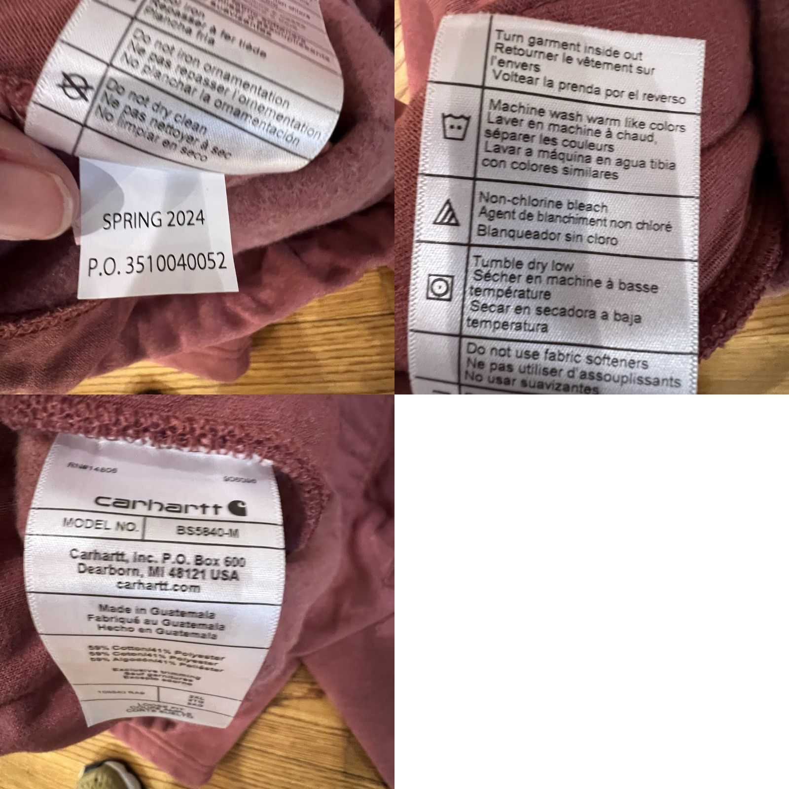 Carhartt Carhartt Men's Loose Fit Mid Weight Fleece Shorts 2XL Blue with Pockets Made of Polyester Fleece Casual Relaxed Fit Shorts Mauve 9in Inseam Size US XXL / EU 58 / 5 - 9 Thumbnail