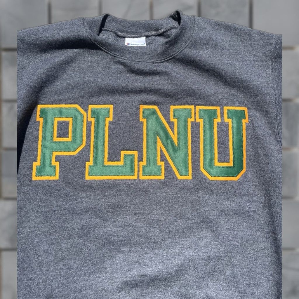 Champion Champion Sweatshirt Men's S Gray PLNU College Activewear Gym NCAA Preppy Casual Mens Size US S / EU 44-46 / 1 - 1 Thumbnail