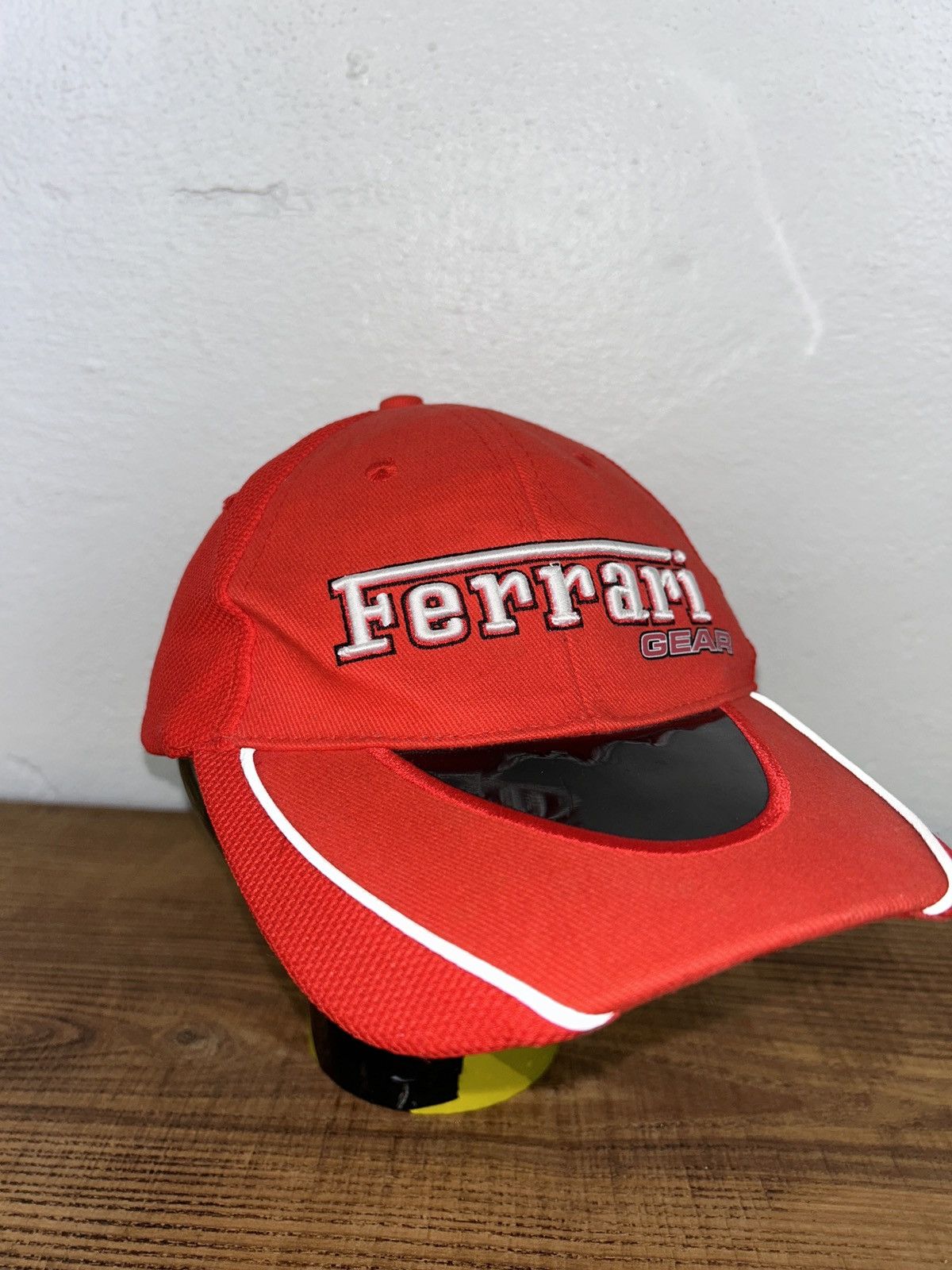 Ferrari Vintage Ferrari Gear Embroidered Logo Racing Cap Hat | Grailed