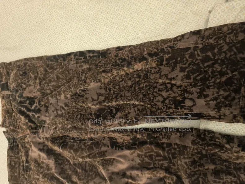 Ann Demeulemeester Ann Demeulemeester Size M flocked pants Size 25" / US 0 / IT 36 - 2 Thumbnail