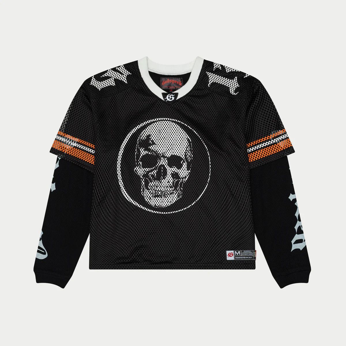 Godspeed 'Boom' TD Layered Black & Orange Jersey