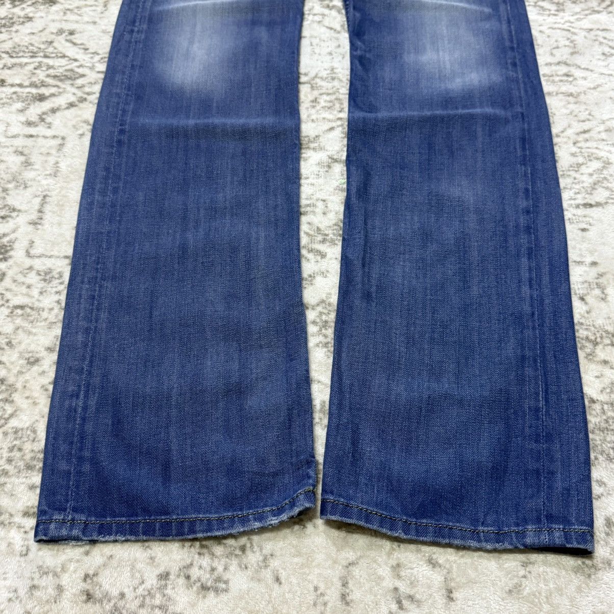 Diesel 2000s Diesel Fade Wash Studded Slim Jeans Size US 31 - 5 Thumbnail