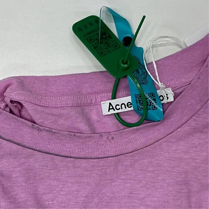 Acne Studios Acne Studios Vintage Logo Short Sleeve T-Shirt Size US S / EU 44-46 / 1 - 1 Thumbnail