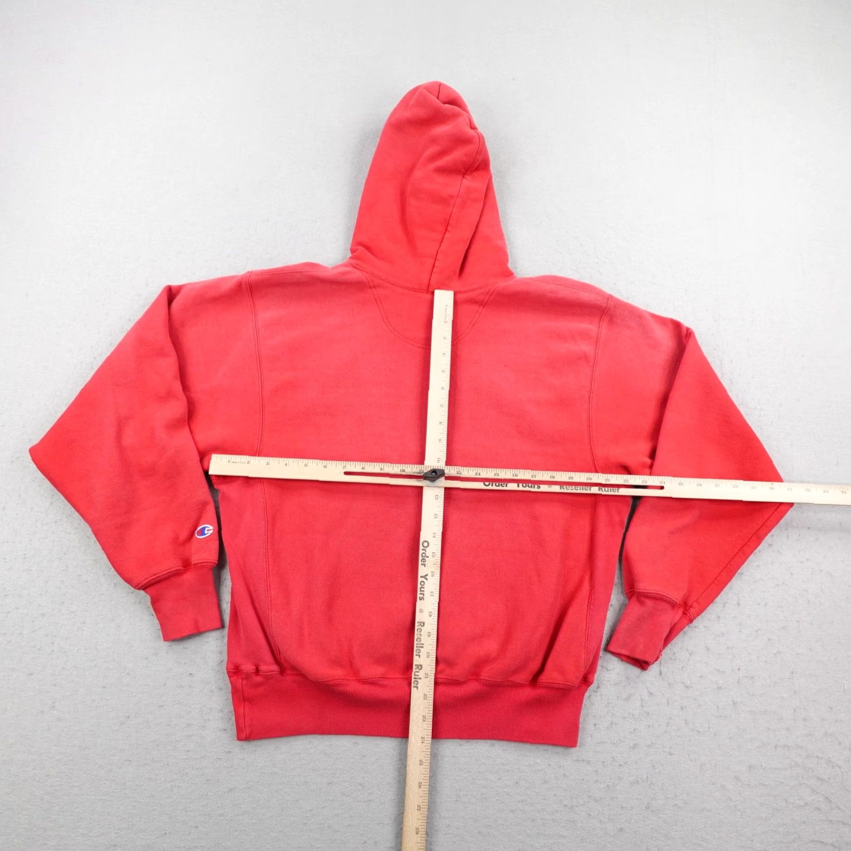 Champion VINTAGE Reno Huskies Hoodie Mens Medium Red Champion Reverse Weave Sweatshirt Size US M / EU 48-50 / 2 - 5 Thumbnail