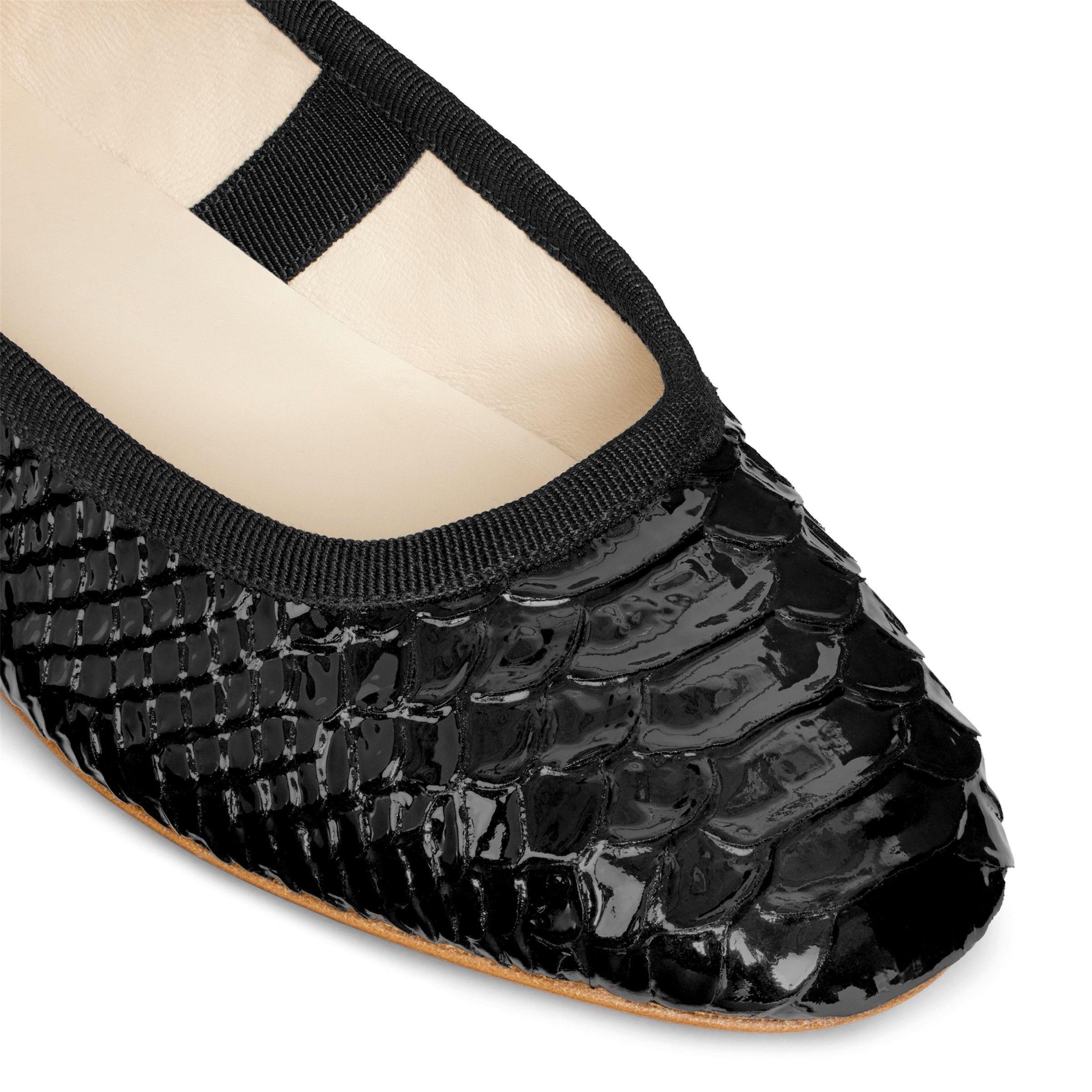Celine 354673034C.38NO Mary Jane Ballerina in Python Calfskin Size US 9 / IT 39 - 4 Thumbnail
