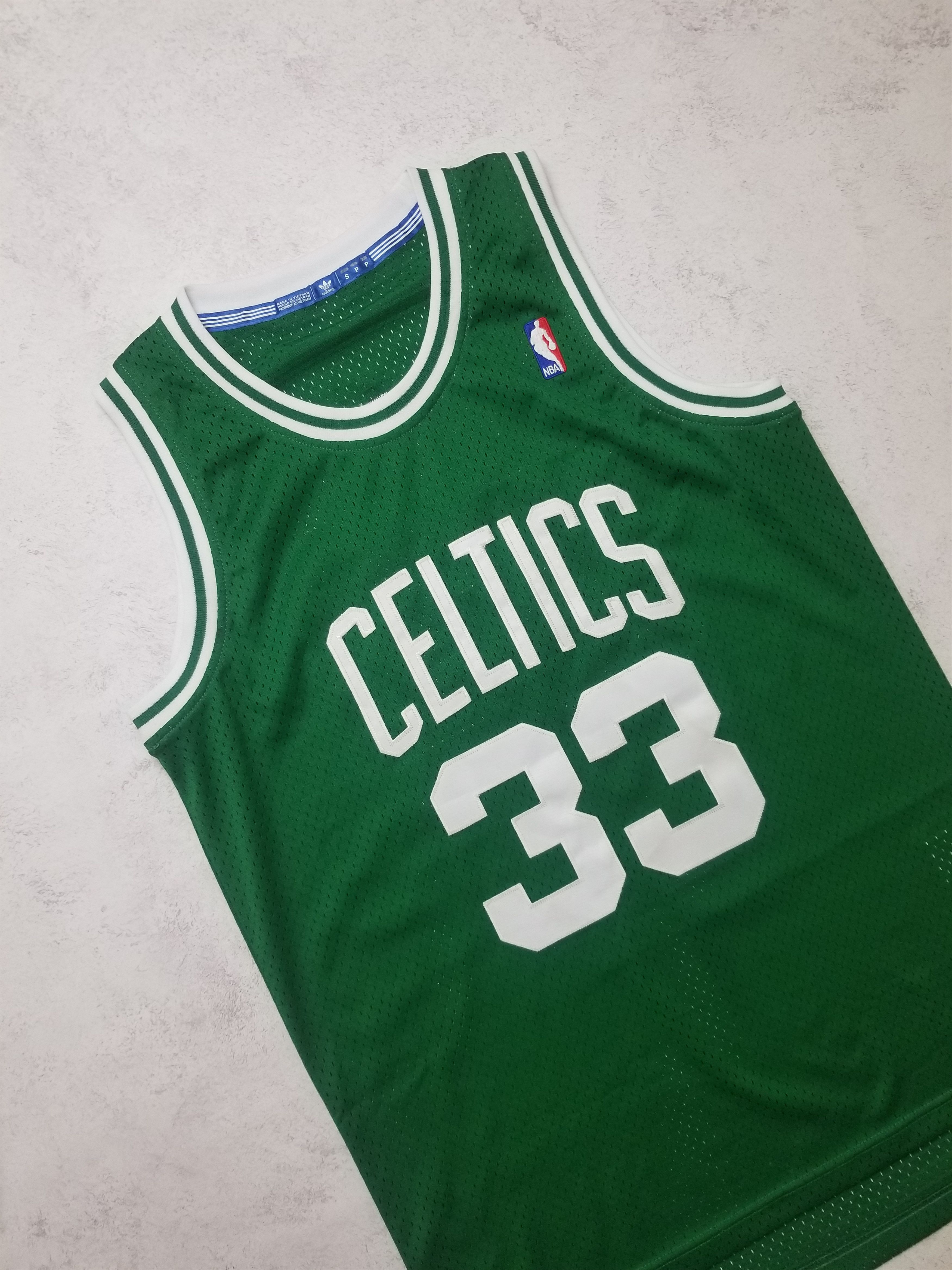 Adidas Boston Celtics Larry Bird #33 Hardwood Classics NBA Jersey Size US S / EU 44-46 / 1 - 12 Thumbnail
