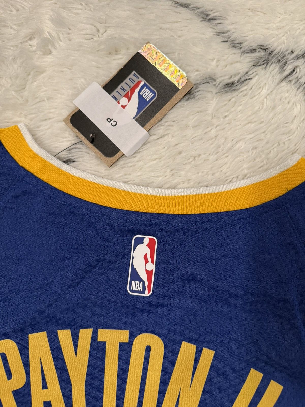 Nike Nike Golden State Warriors Gary Payton II Auto Jersey Sz XL Size US XL / EU 56 / 4 - 7 Thumbnail