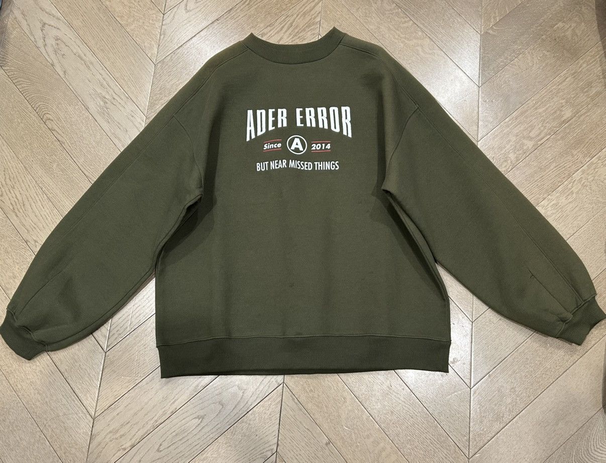 Ader Error ADER ERROR SWEATER GREEN Size US M / EU 48-50 / 2 - 1 Thumbnail