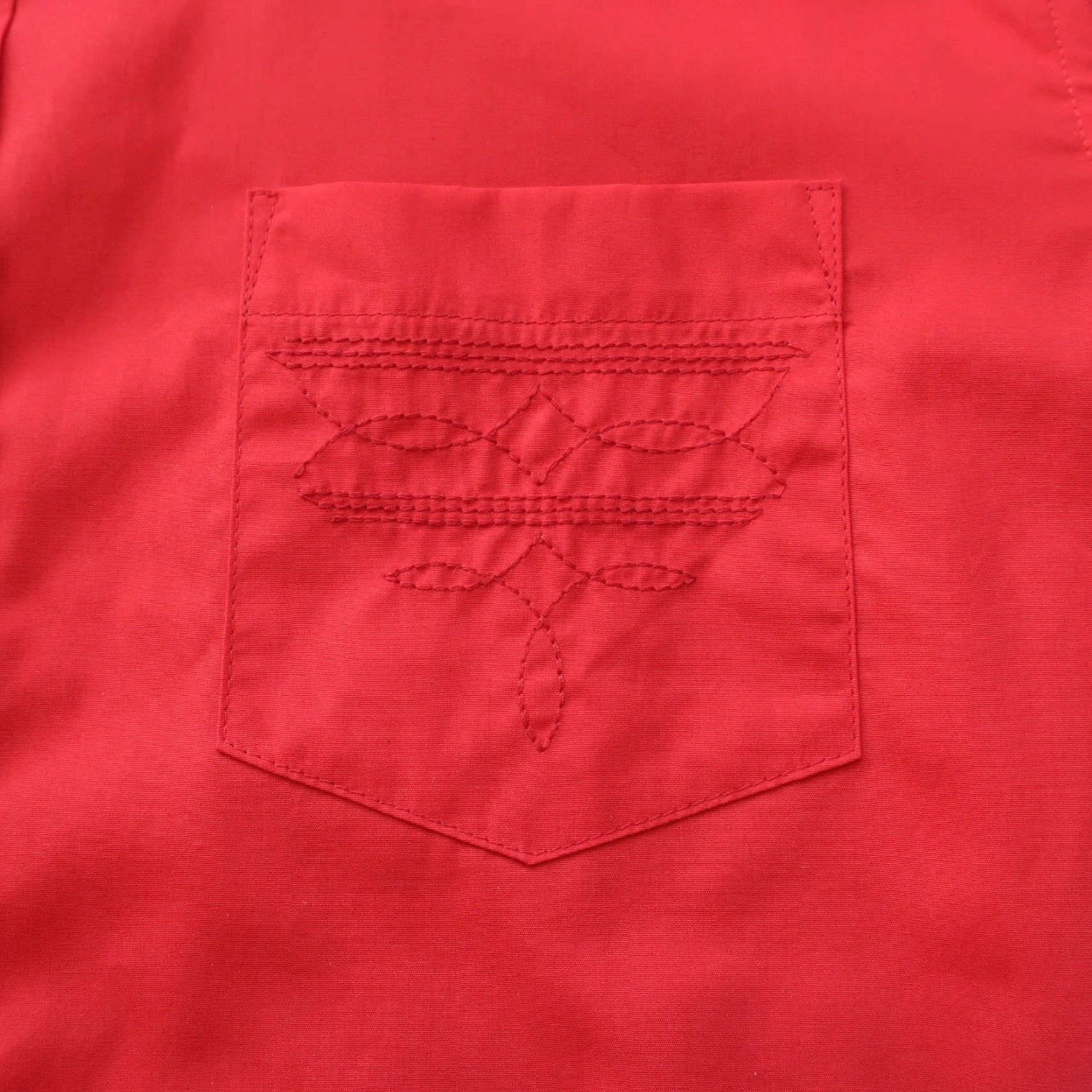 BIANCA CHANDON Bianca Chandon Western Shirt Large Red Pattern Men Size US L / EU 52-54 / 3 - 4 Thumbnail