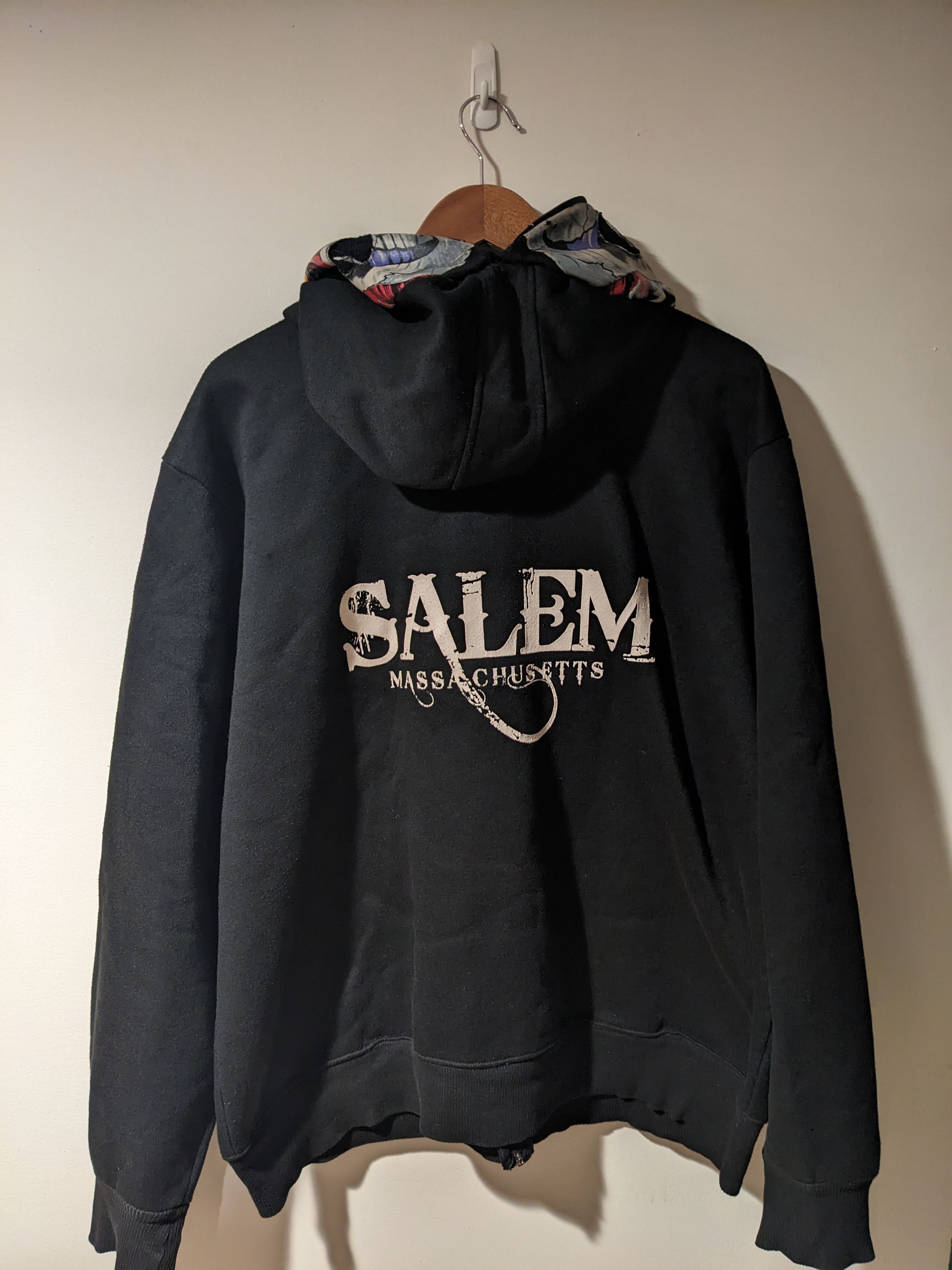 Expert Horror × Vintage Vintage Y2K Clown Scary Horror Black X-Large Full Zip Hoodie Size US XL / EU 56 / 4 - 7 Thumbnail