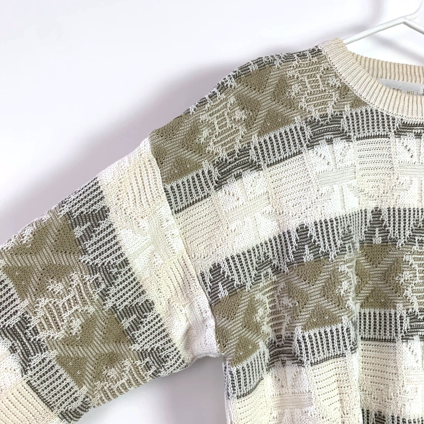 Vintage Vintage Chapel Hill Dadcore Neutral Rad Sweater Jumper Medium Size US M / EU 48-50 / 2 - 2 Thumbnail