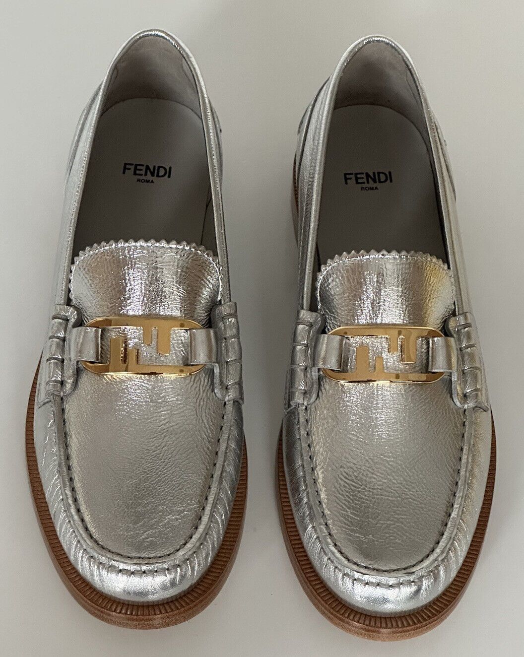 o1bs11s0923 Loafer in Silver