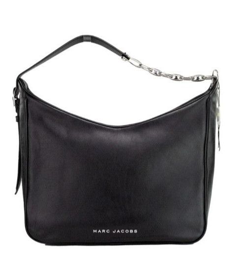 Marc Jacobs MARC JACOBS THE TEMPO LEATHER HOBO SHOULDER BAG BLACK Size ONE SIZE - 2 Thumbnail