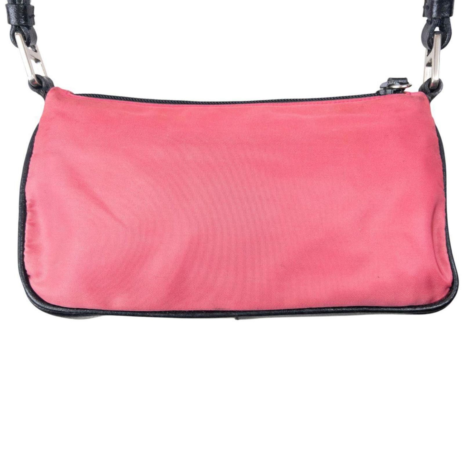 Prada Vintage Prada Mini Baguette Shoulder Bag Size ONE SIZE - 4 Thumbnail