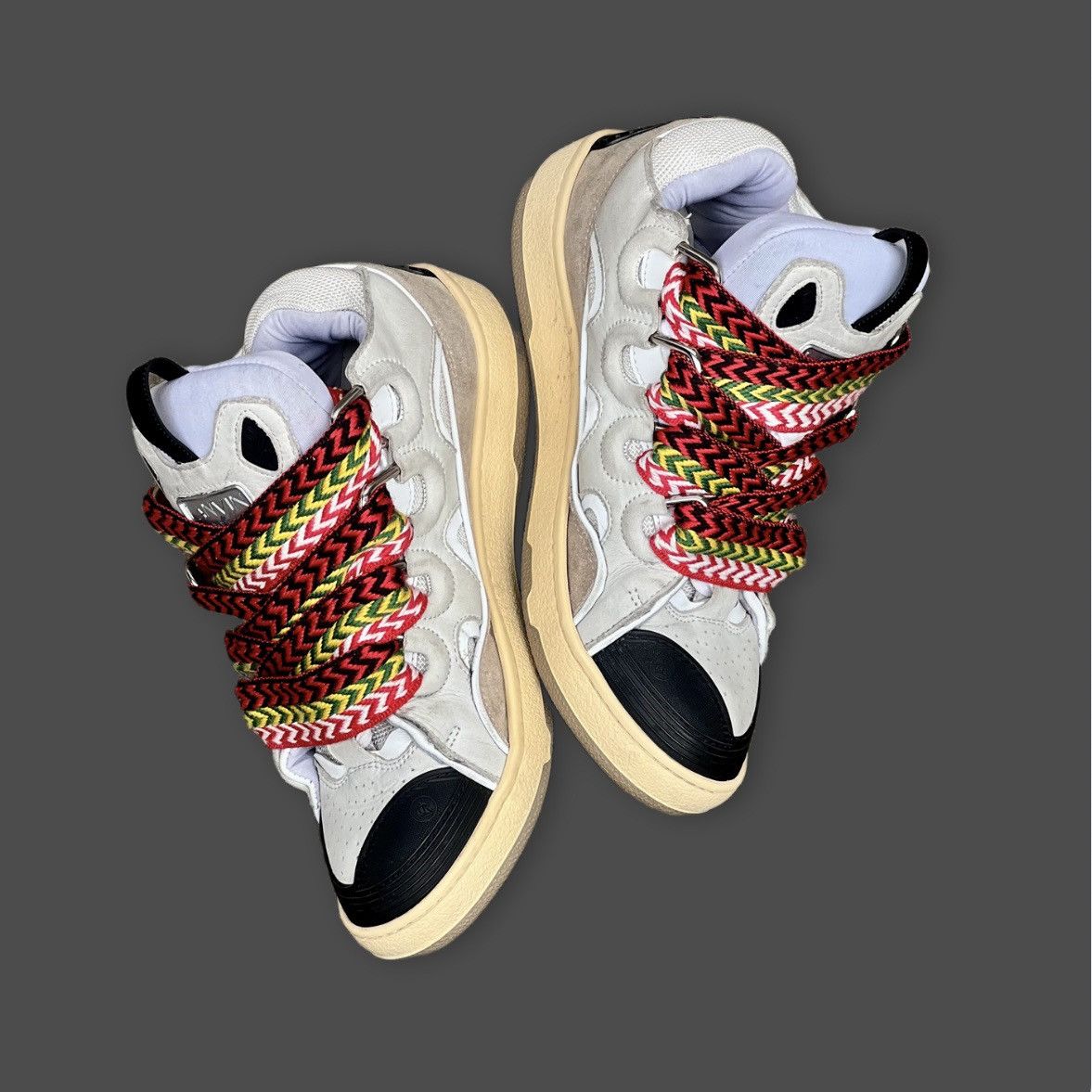 Lanvin LANVIN CURB WHITE SNEAKER Size US 8 / EU 41 - 3 Thumbnail
