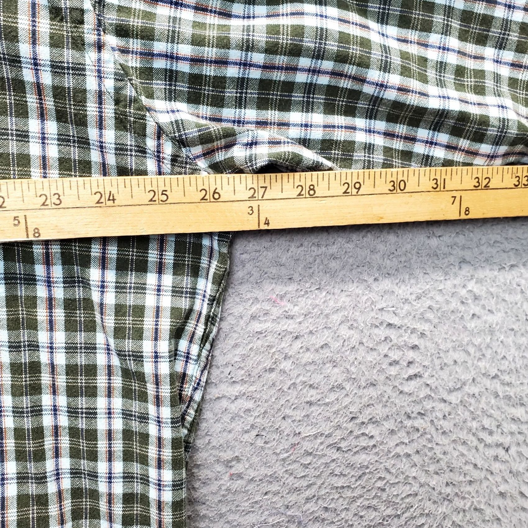 Greats Britches Great Outdoors Flannel Oxford Shirt Men XL Multicolor Plaid Button Down Size US XL / EU 56 / 4 - 4 Thumbnail