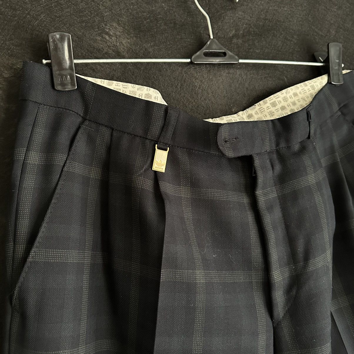 Adidas Vintage Adidas West Germany Pleated Pants Rare 80s Size US 34 / EU 50 - 2 Thumbnail