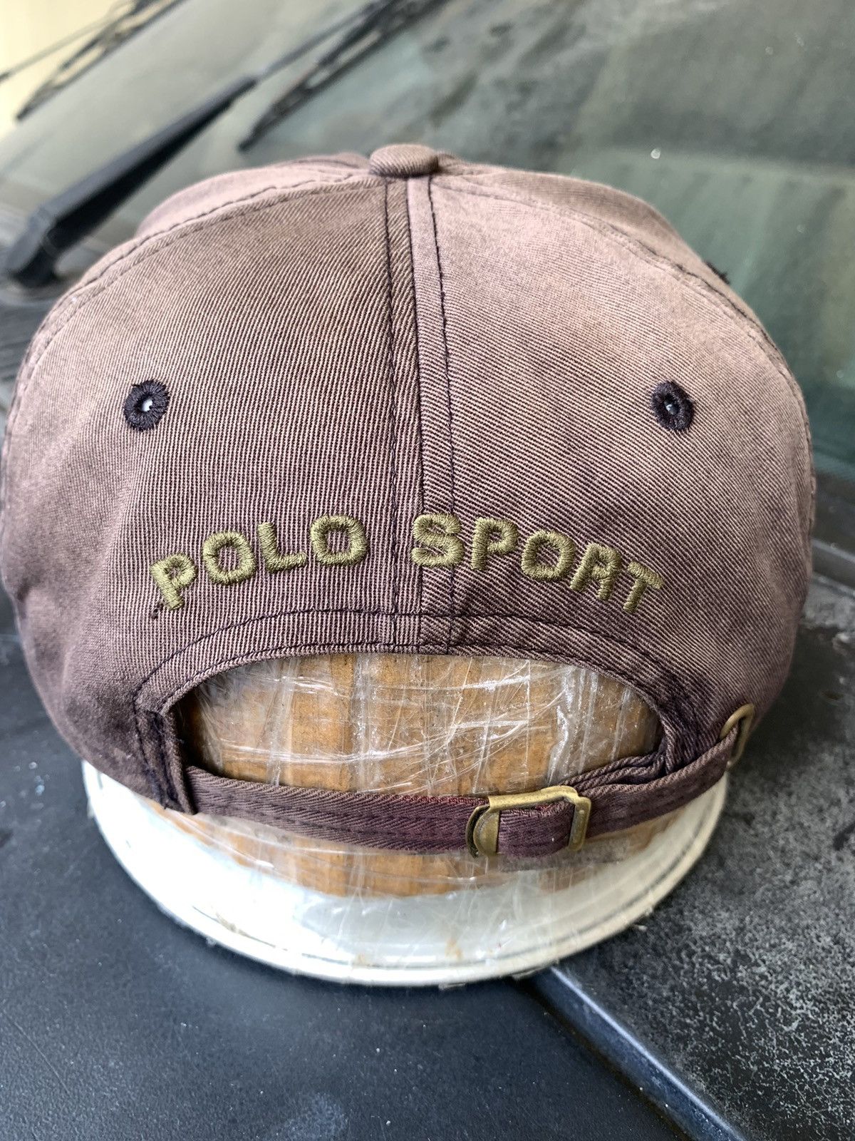 Polo Ralph Lauren × Vintage Vintage polo sportman hat Size ONE SIZE - 5 Thumbnail