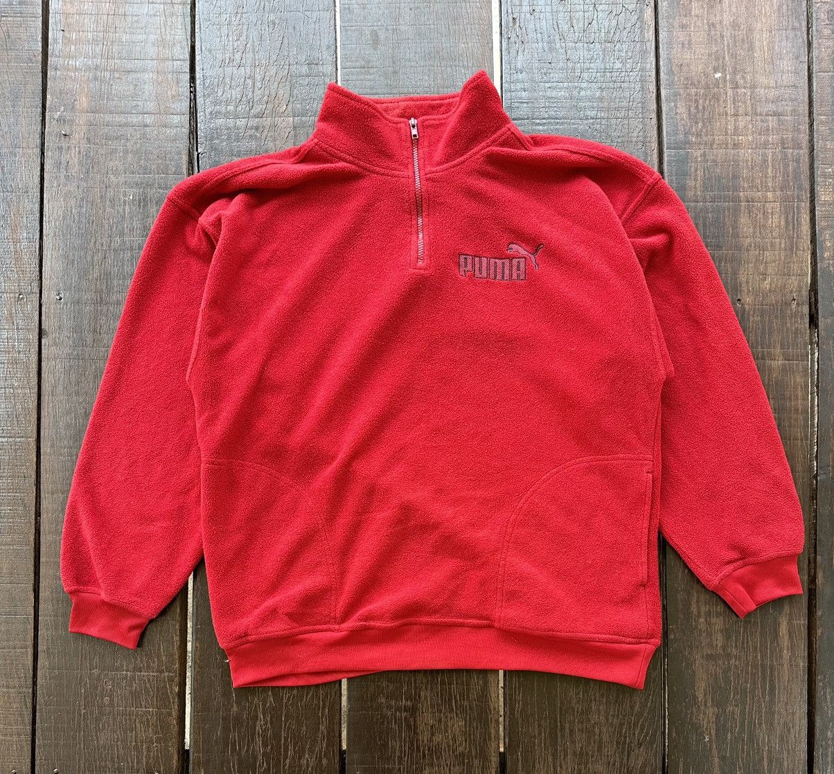 Puma Puma fleece half zipper Size US L / EU 52-54 / 3 - 1 Thumbnail