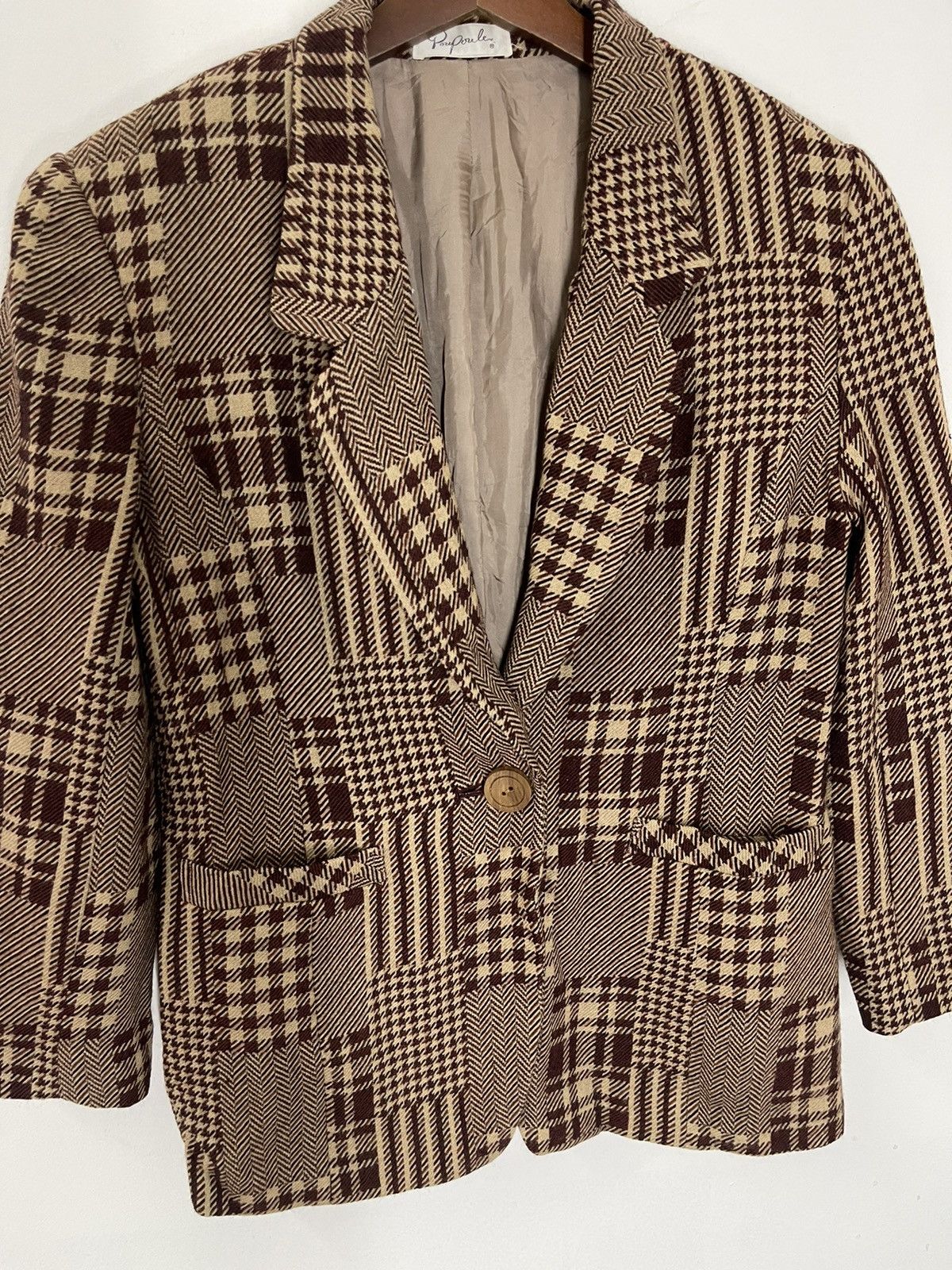 Designer × Japanese Brand Vintage Patchwork’s Design Casual Coat Size US M / EU 48-50 / 2 - 2 Thumbnail
