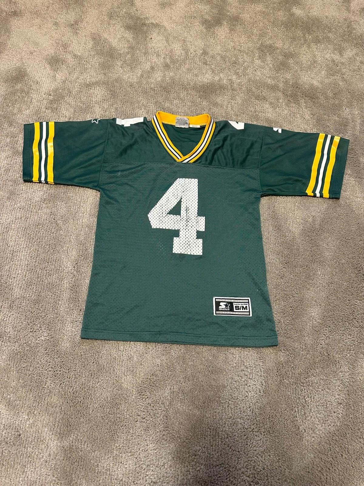 Starter Vintage Starter Green Bay Packers Brett Favre Green #4Jersey Size US M / EU 48-50 / 2 - 1 Thumbnail
