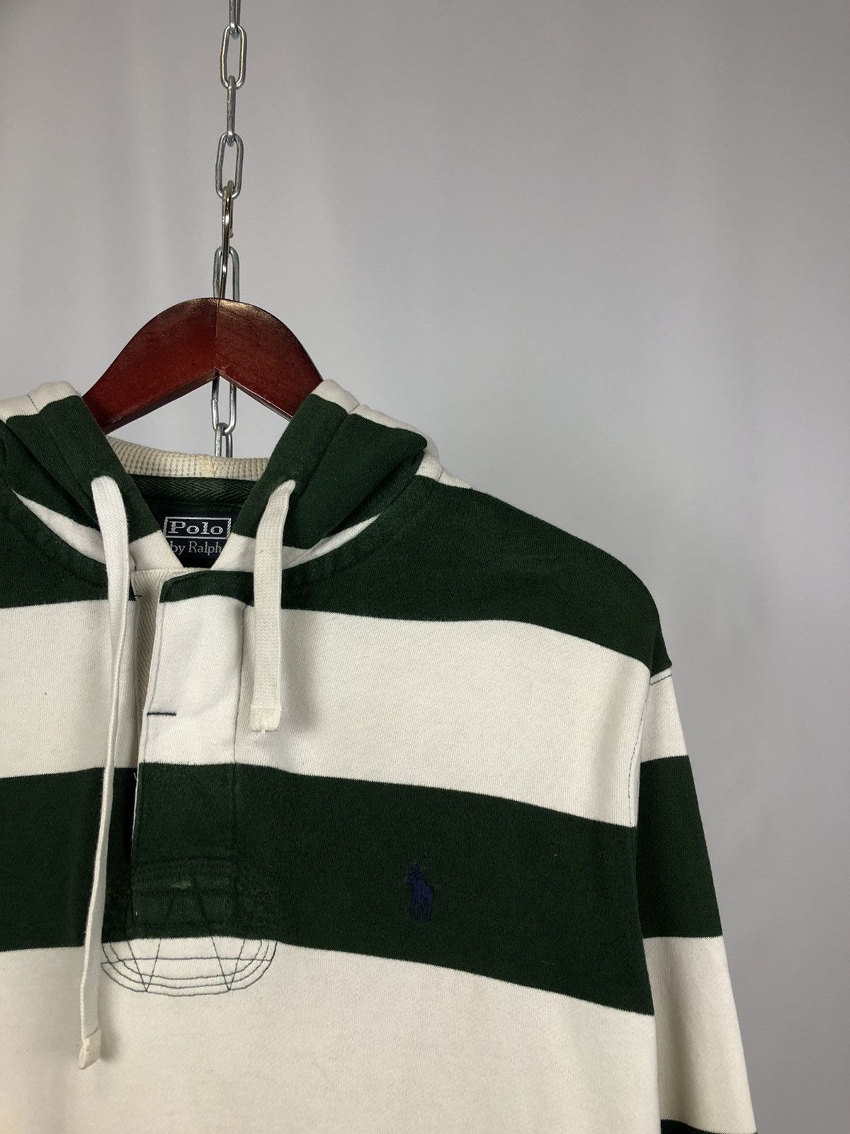 Polo Ralph Lauren Polo Ralph Lauren hoodie vintage size M Size US M / EU 48-50 / 2 - 2 Thumbnail