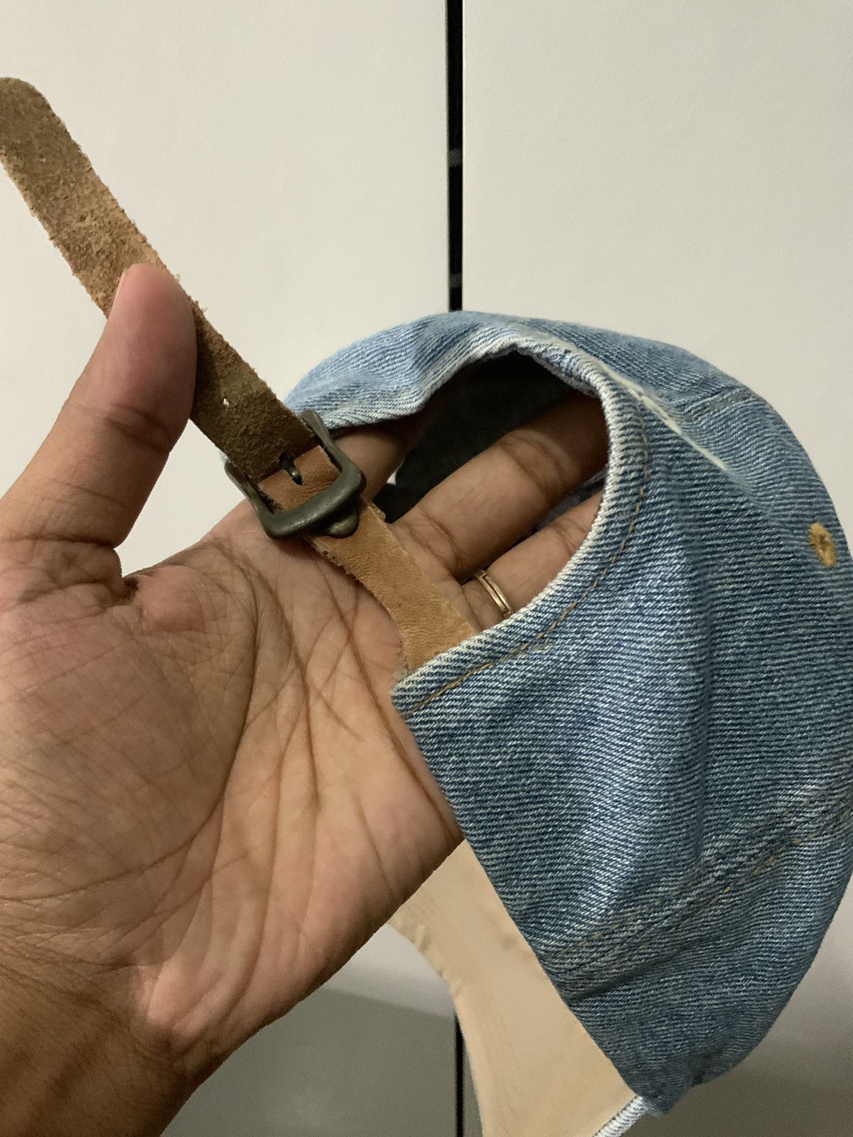 Hat Club Dosmoticusa Light Wash Denime Hat Size ONE SIZE - 11 Thumbnail