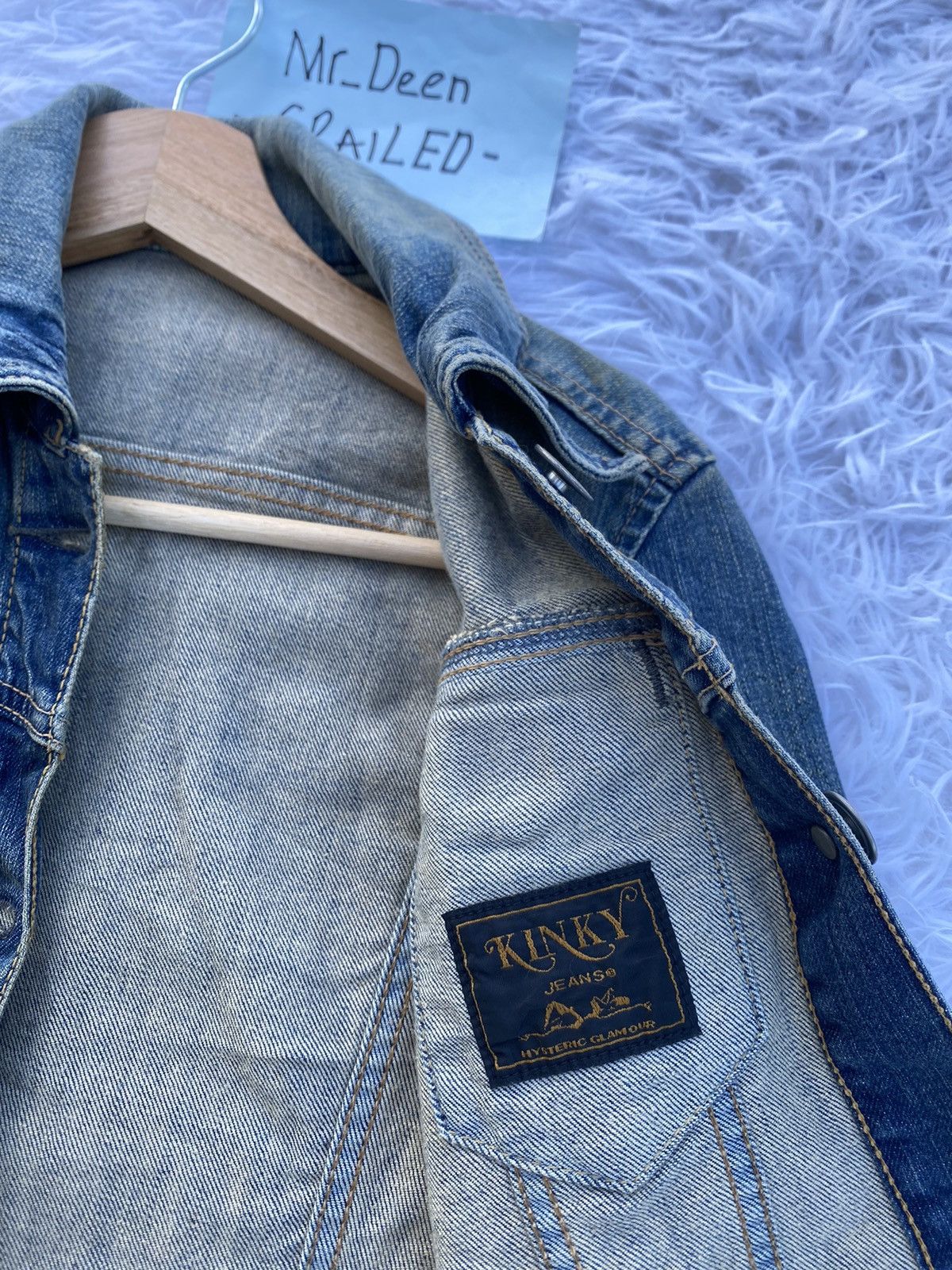 Hysteric Glamour Rare Vintage KINKY Hysteric Glamour Denim Jacket Size S / US 4 / IT 40 - 9 Thumbnail