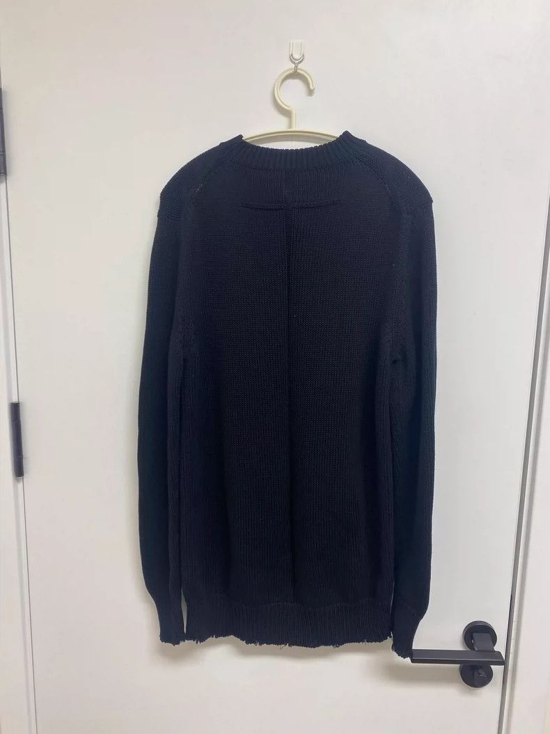 Givenchy Givenchy Black Letter Logo Jacquard Knit Sweater Size US XS / EU 42 / 0 - 2 Thumbnail