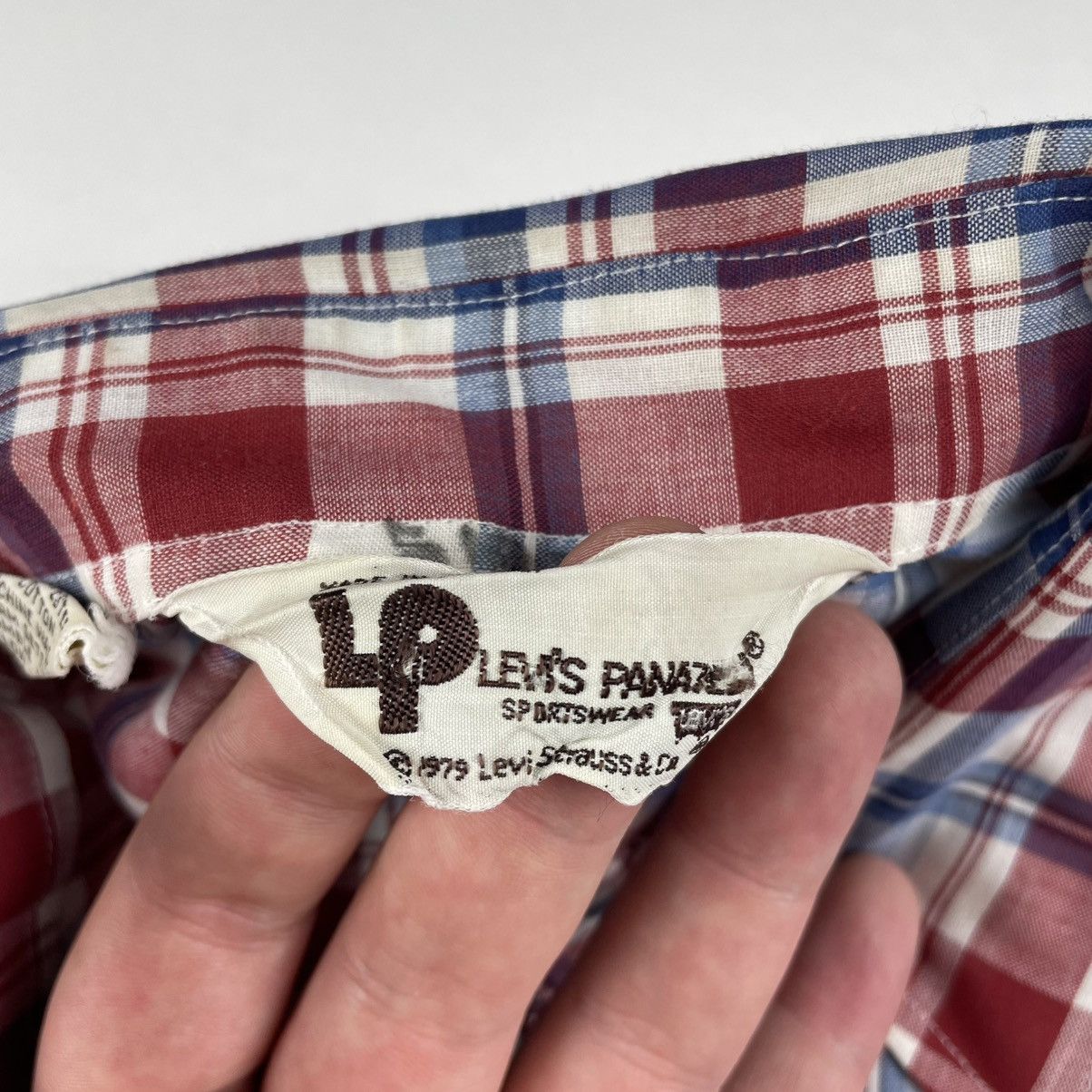 Levi's Vintage 70’s LEVIS Panatela Shirt Size M/S Plaid Button Size US S / EU 44-46 / 1 - 6 Thumbnail