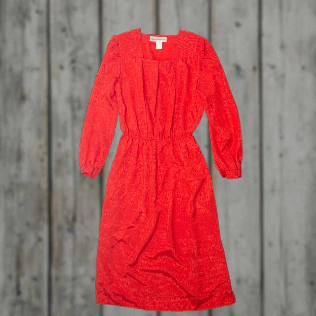 Vintage VINTAGE Rhodes Collection Red Animal Print Dress Shirt Woman Size M / US 6-8 / IT 42-44 - 1 Thumbnail