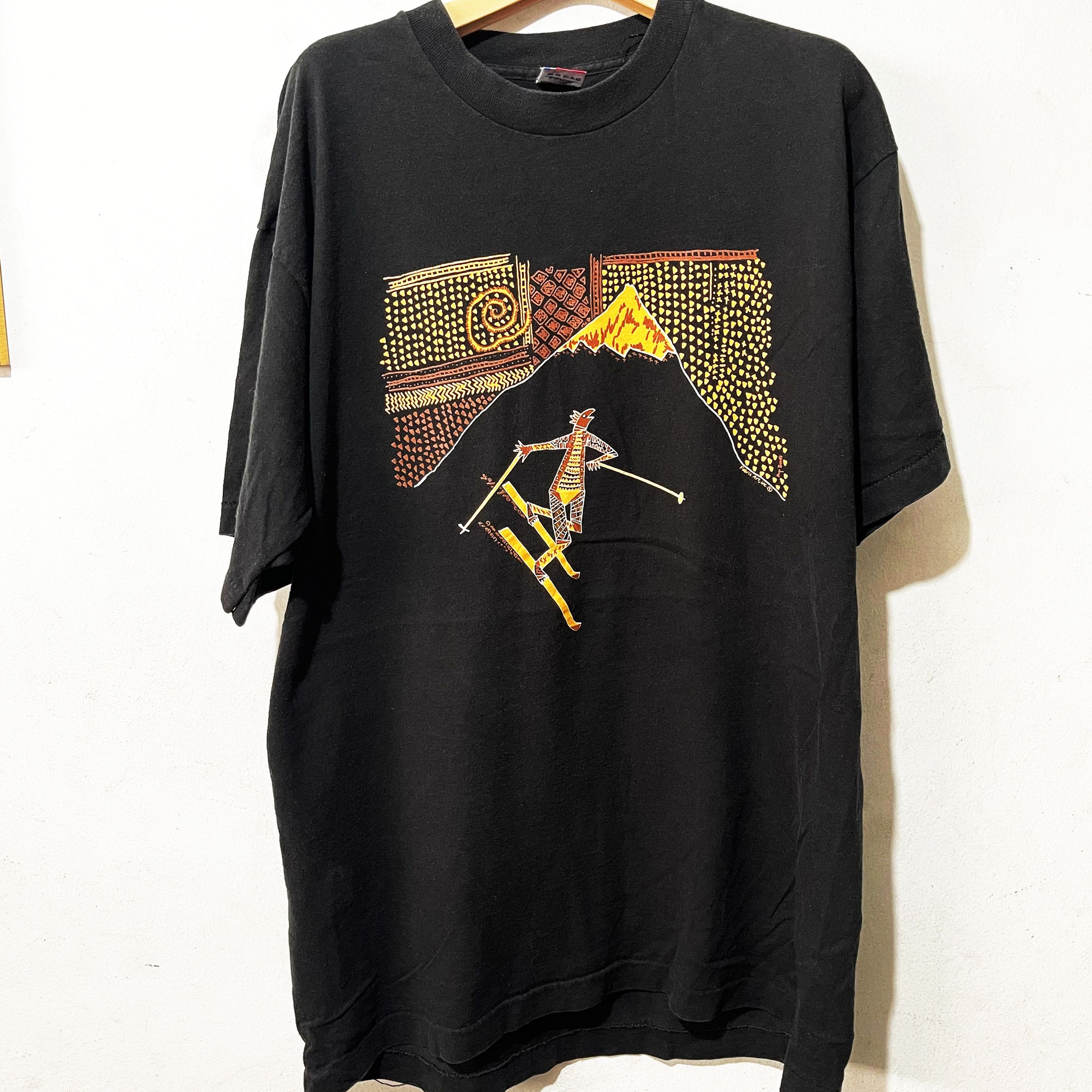 Vintage Vintage 90s Australian Aboriginal Shirt Size US XL / EU 56 / 4 - 1 Thumbnail