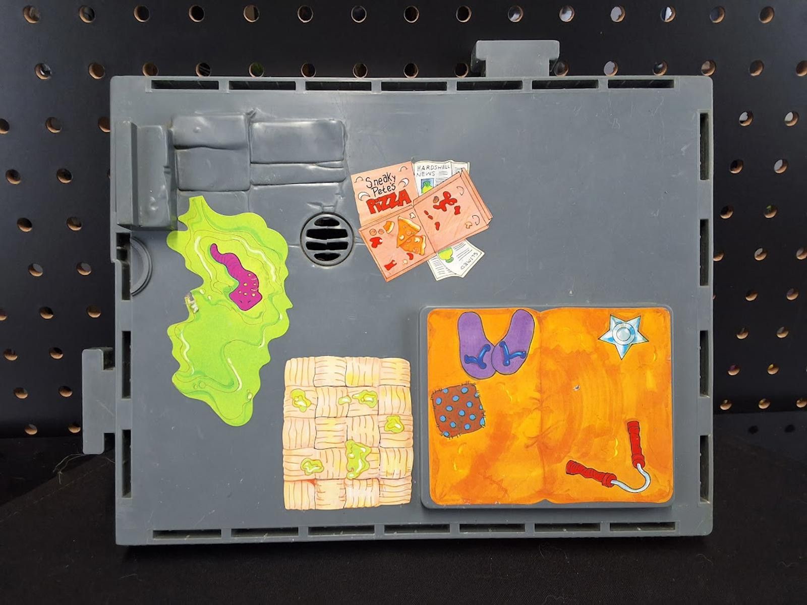 Other TMNT 1989 Sewer Lair playset, Wreck Room Floor Size ONE SIZE - 1 Thumbnail